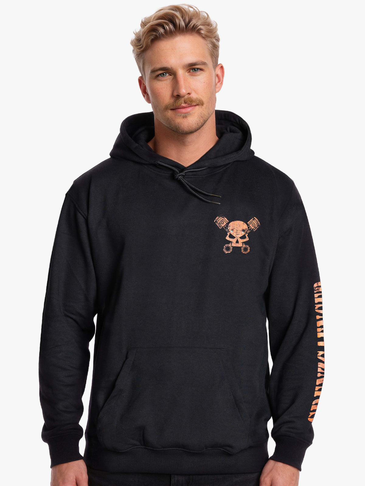 24H Rusty Skull Hoodie