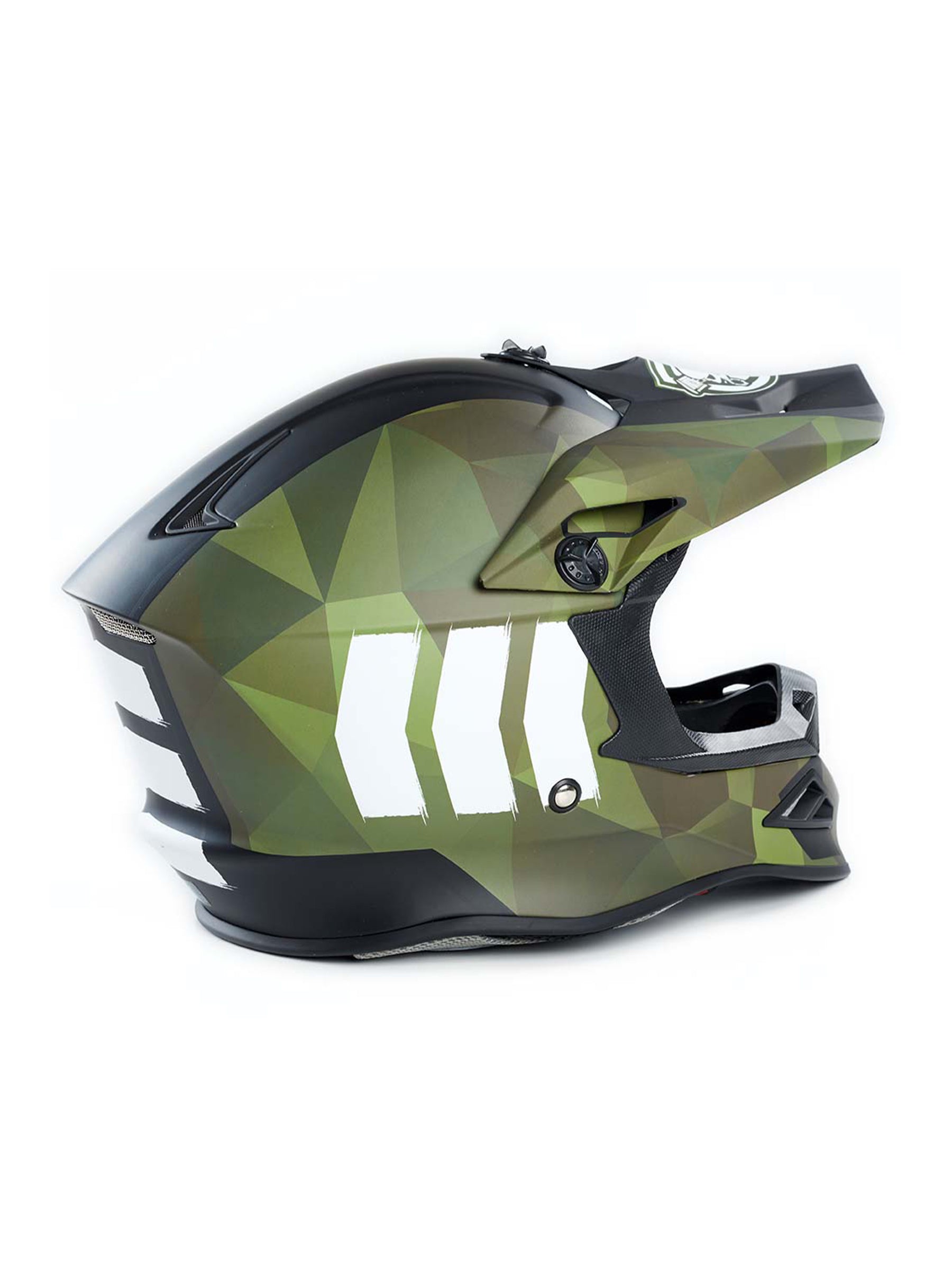 MX Race Helmet Green