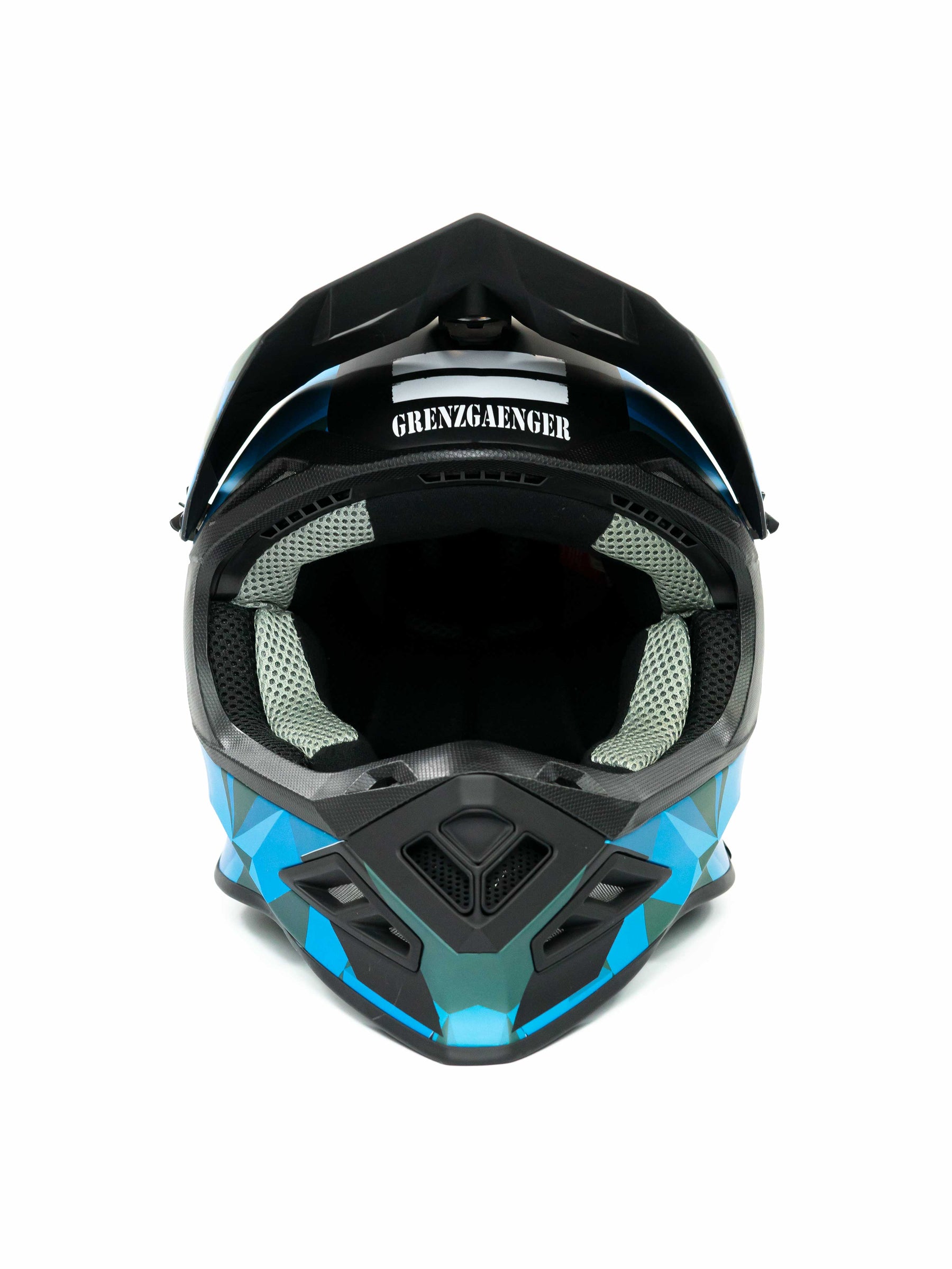 MX Race Helmet Blue
