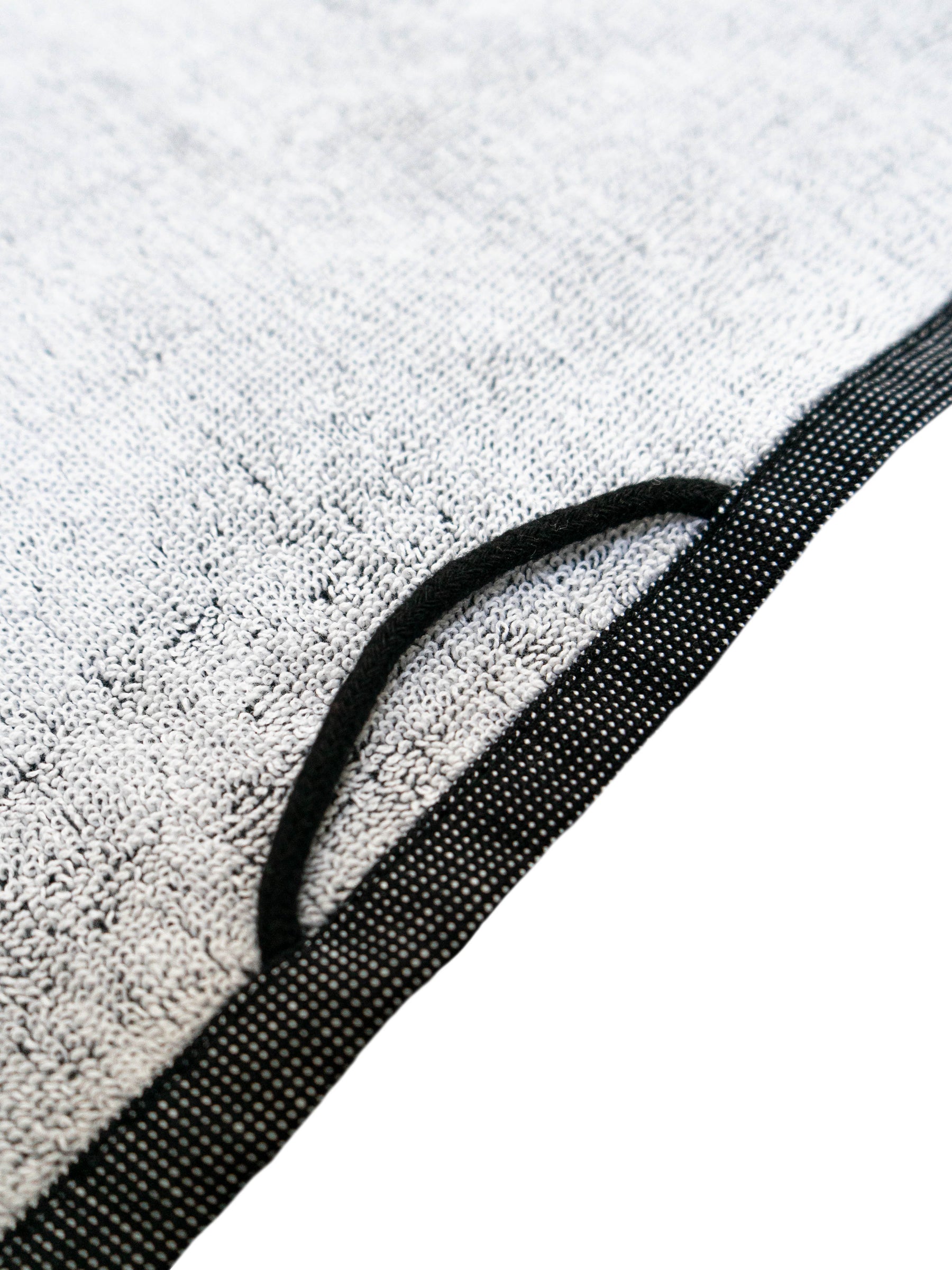 Beach Towel - Close Up Black