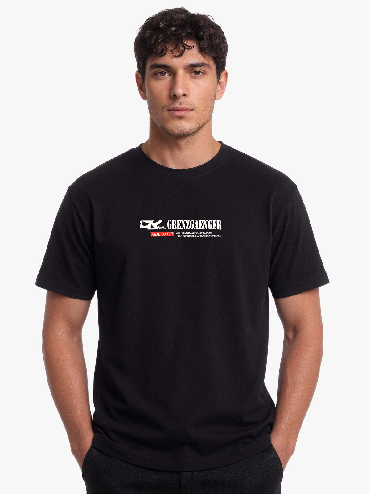 Grenzgaenger Lettering T-Shirt
