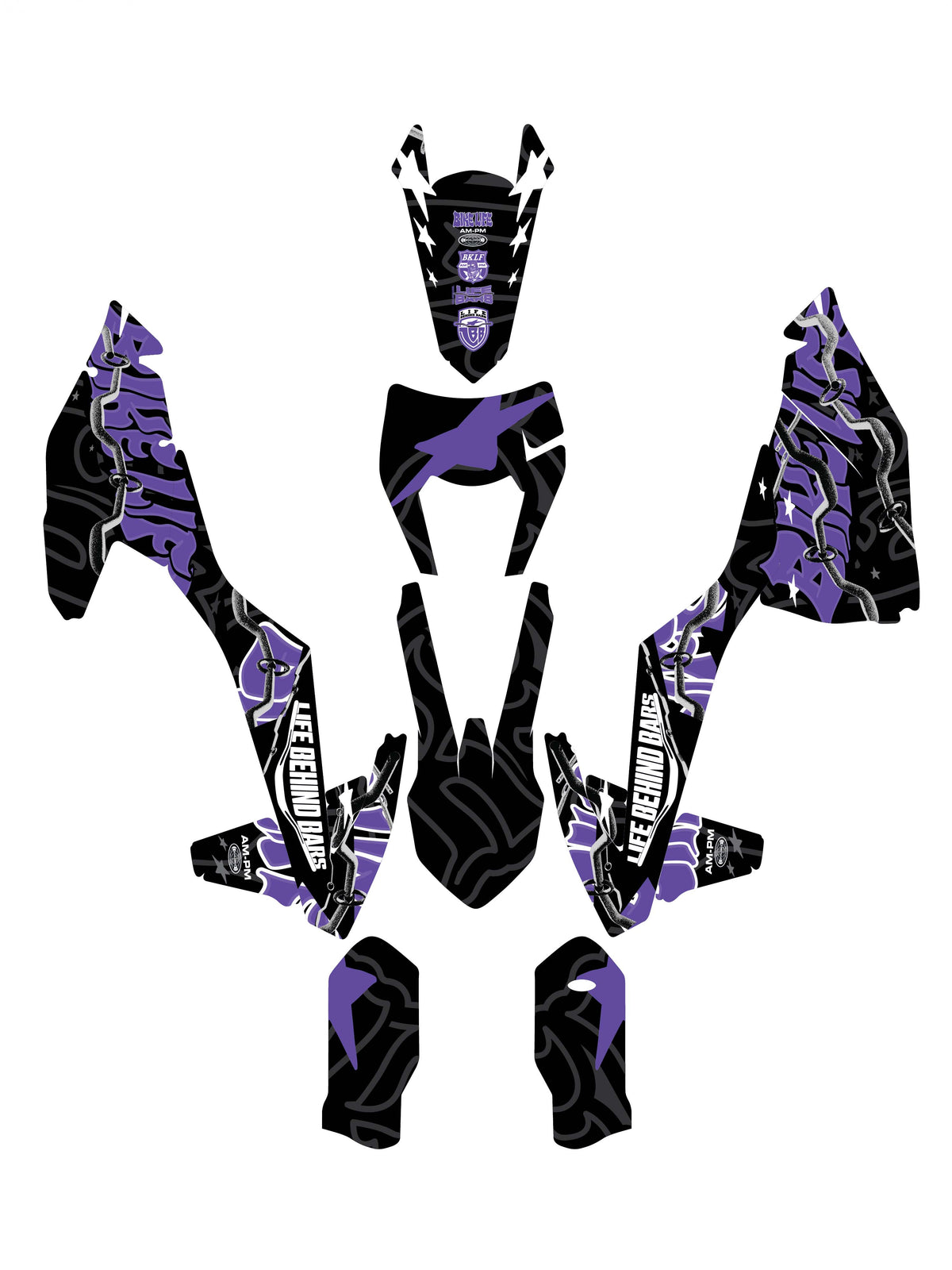Bikelife Graphics purple