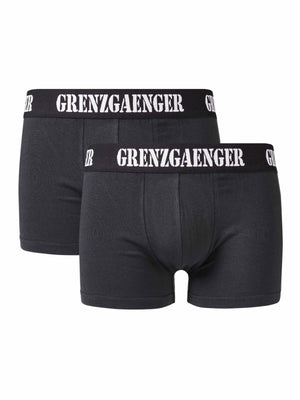 Boxershorts (2 pairs) charcoal grey
