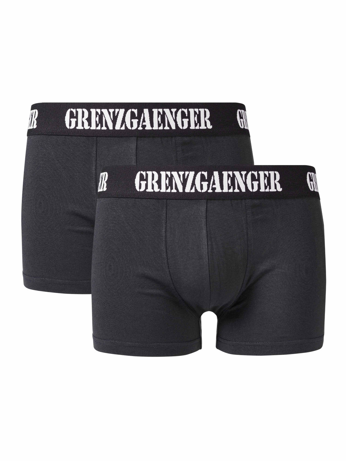 Boxer shorts (2 pairs) charcoal gray