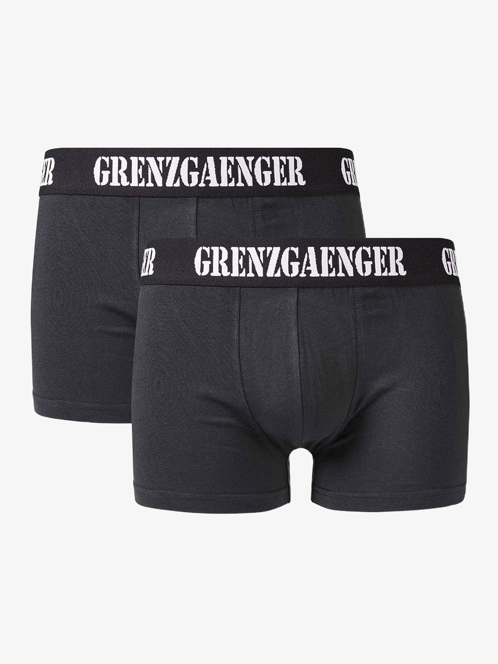 Boxershorts (2 pairs) charcoal grey