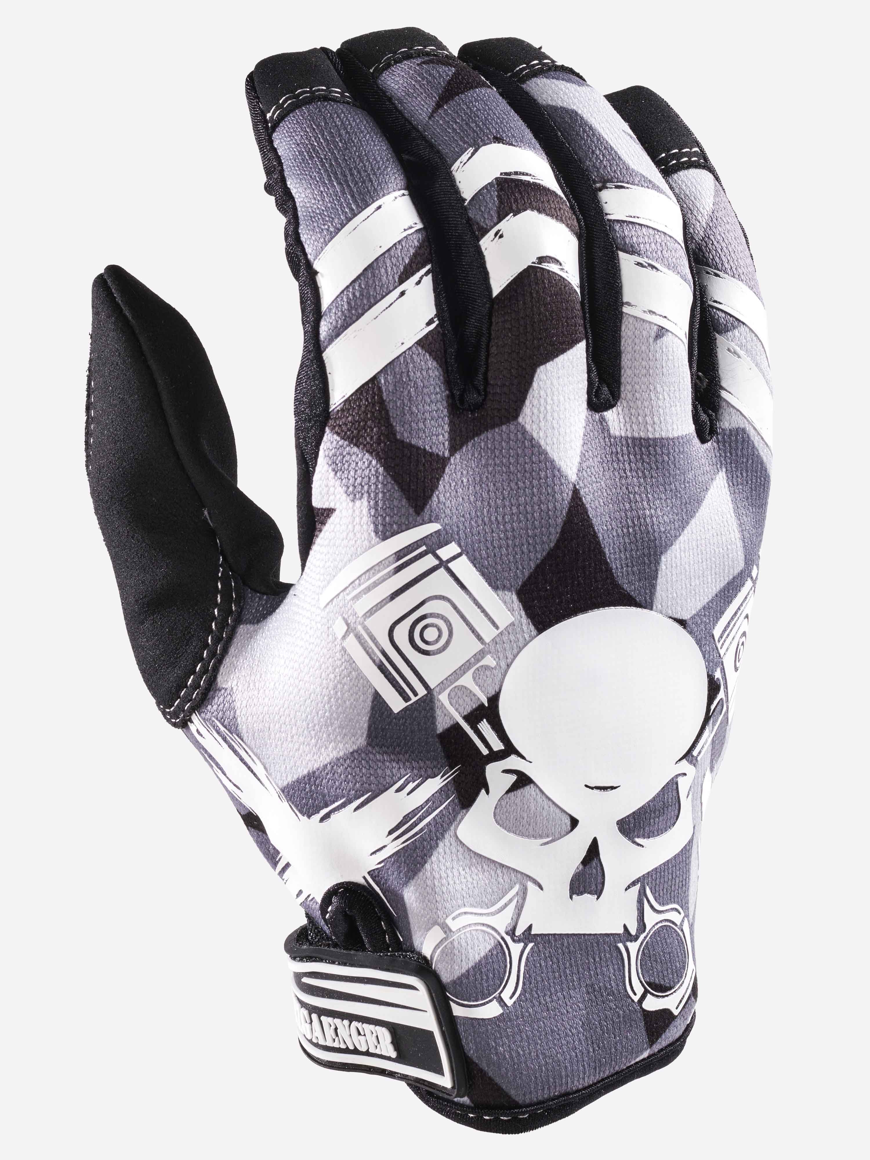 Grenzgaenger Lite Flow Motocross-Handschuhe mit Silikon-Grip