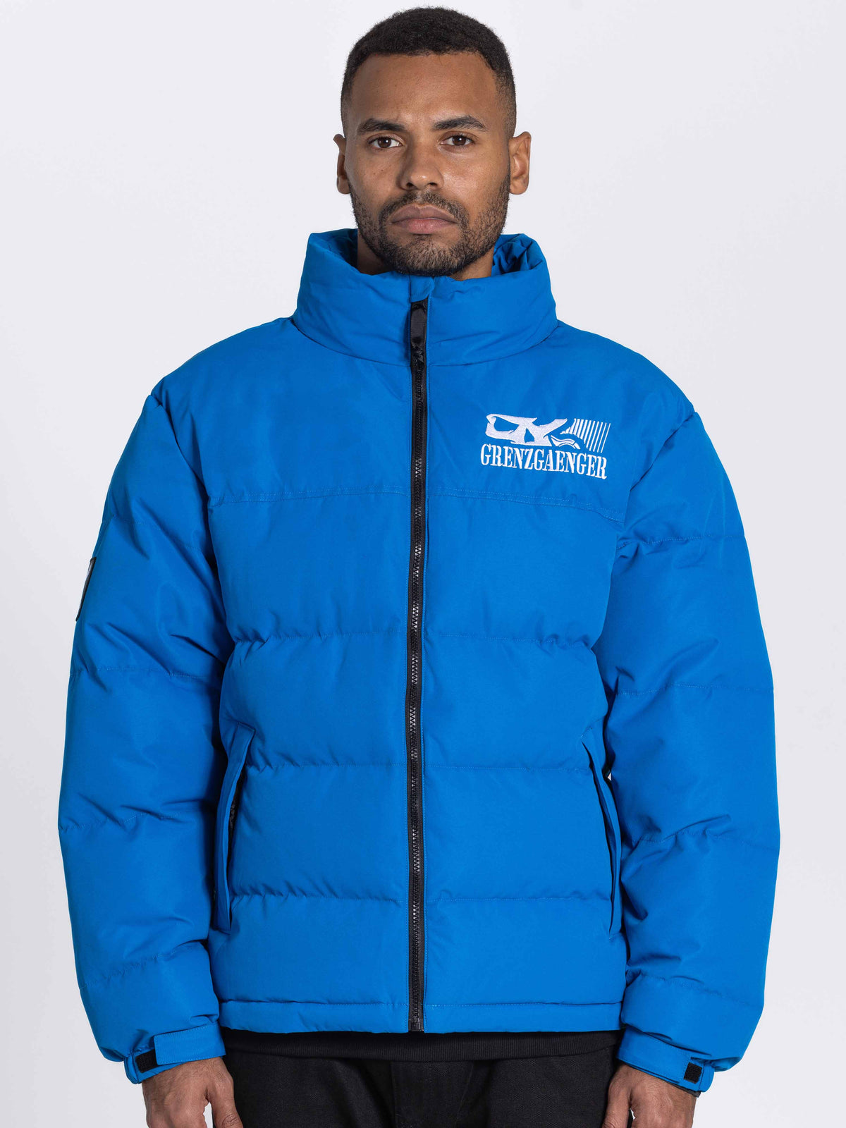 Grenzgaenger Puffer - blue