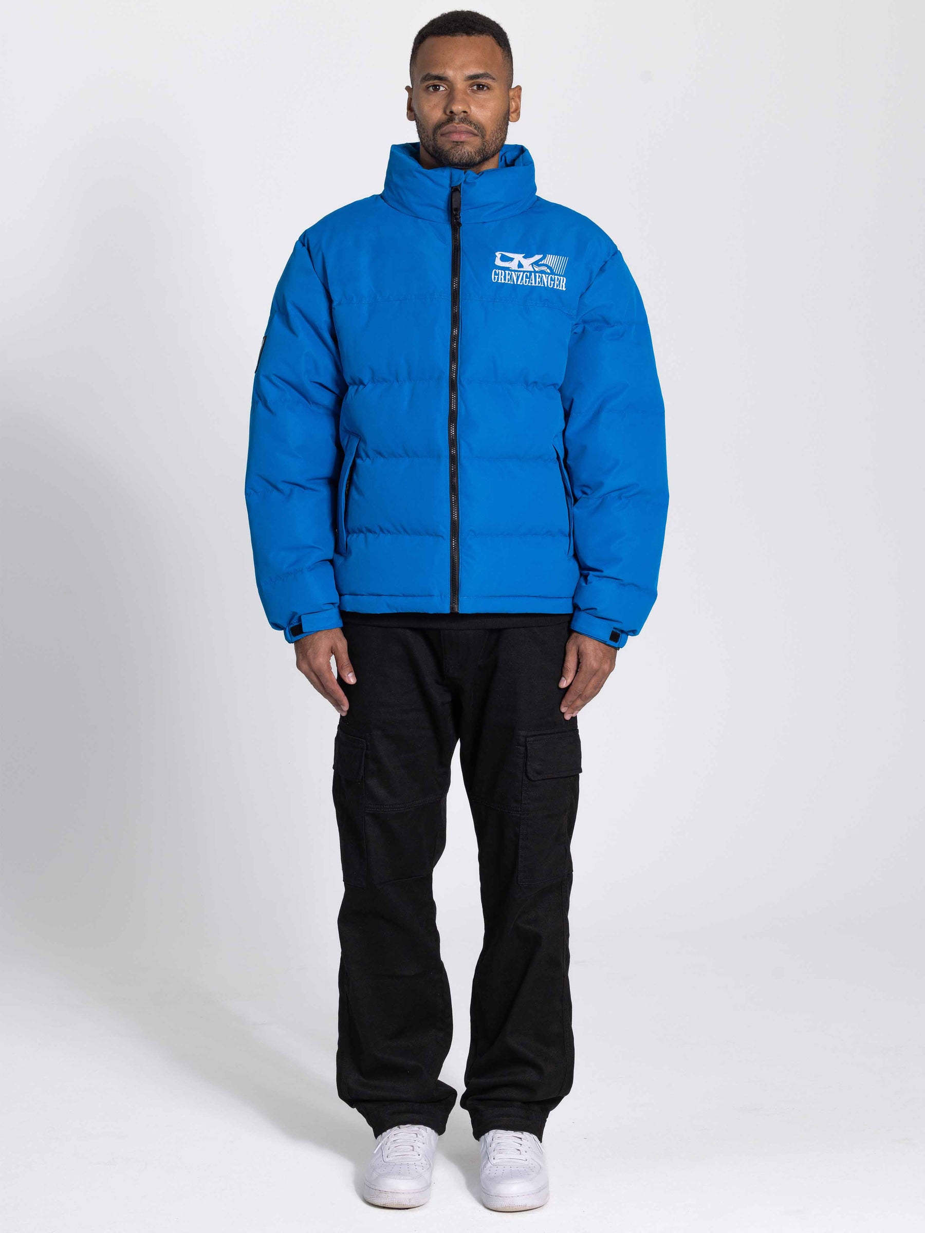 Grenzgaenger Puffer - blue