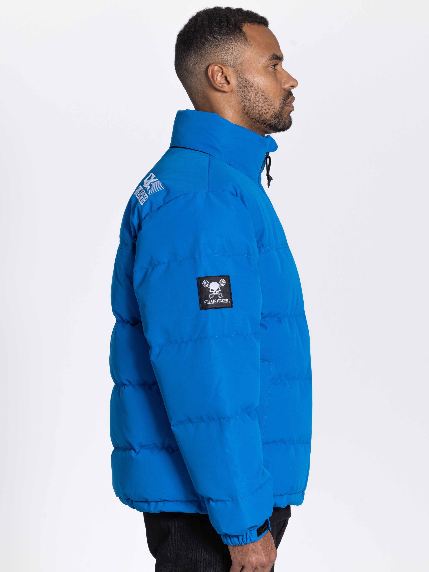 Grenzgaenger Puffer - blue