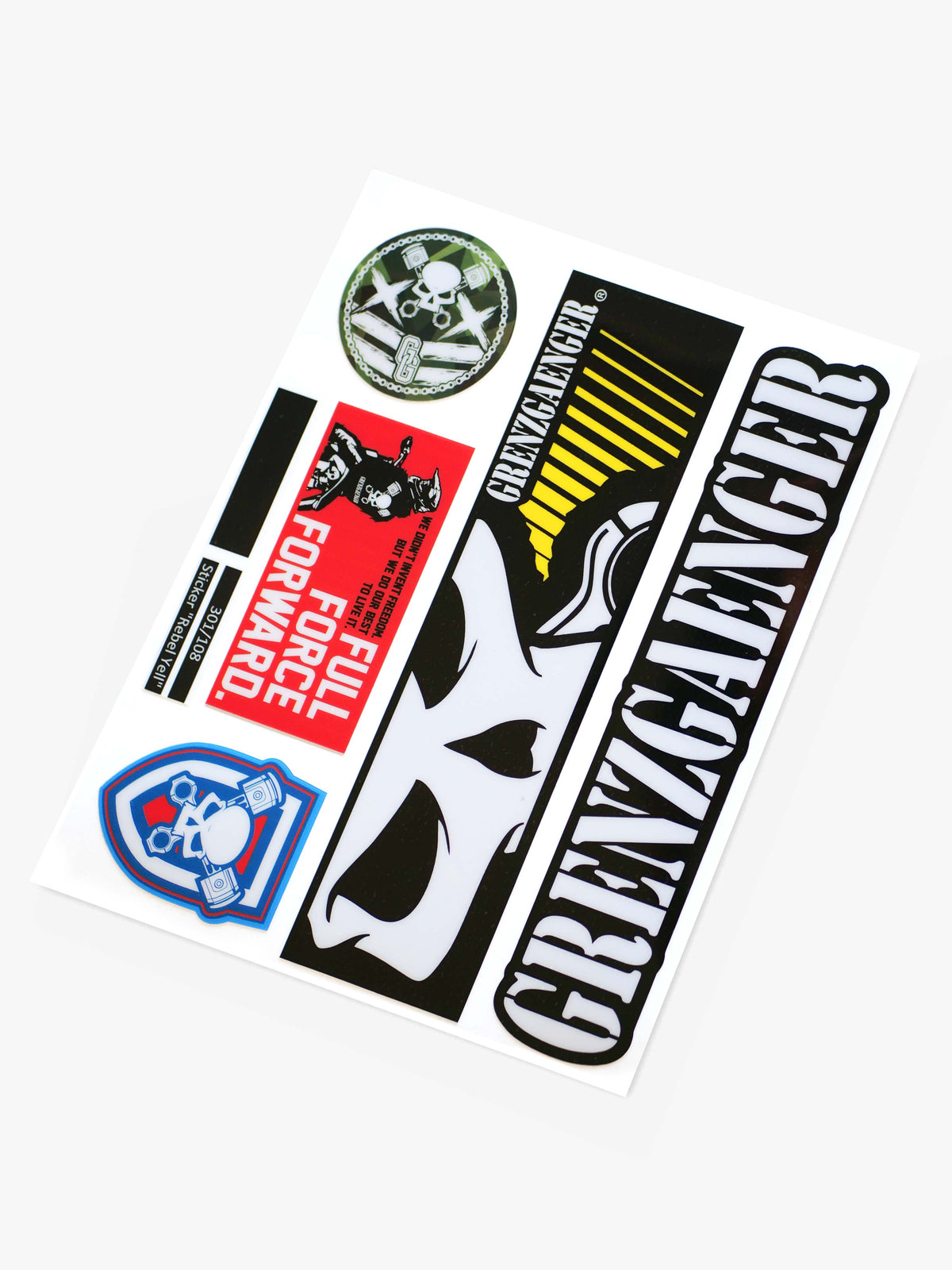 Rebel Yell Extreme Stickers