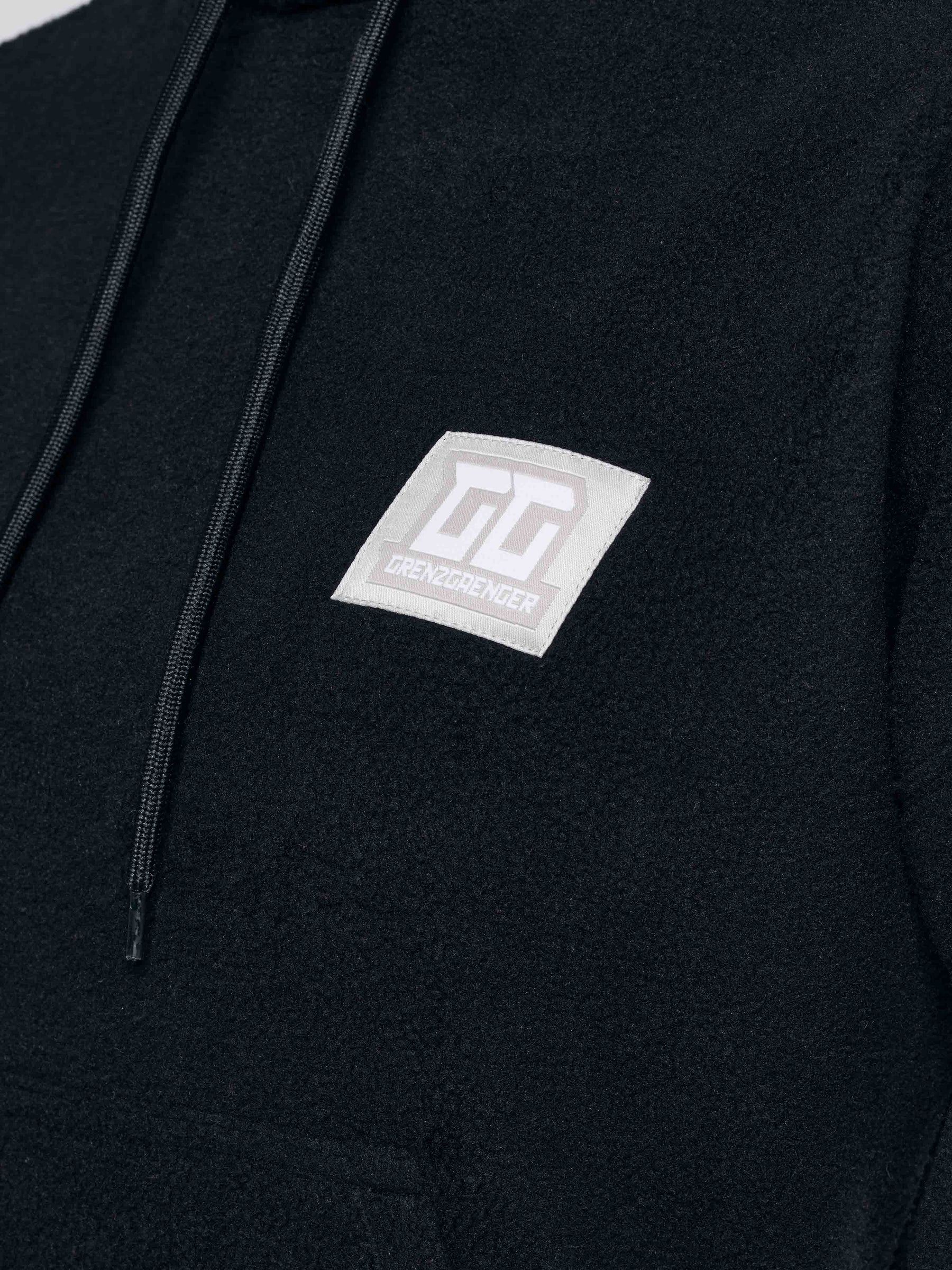 Sherpa Hoodie Women Black