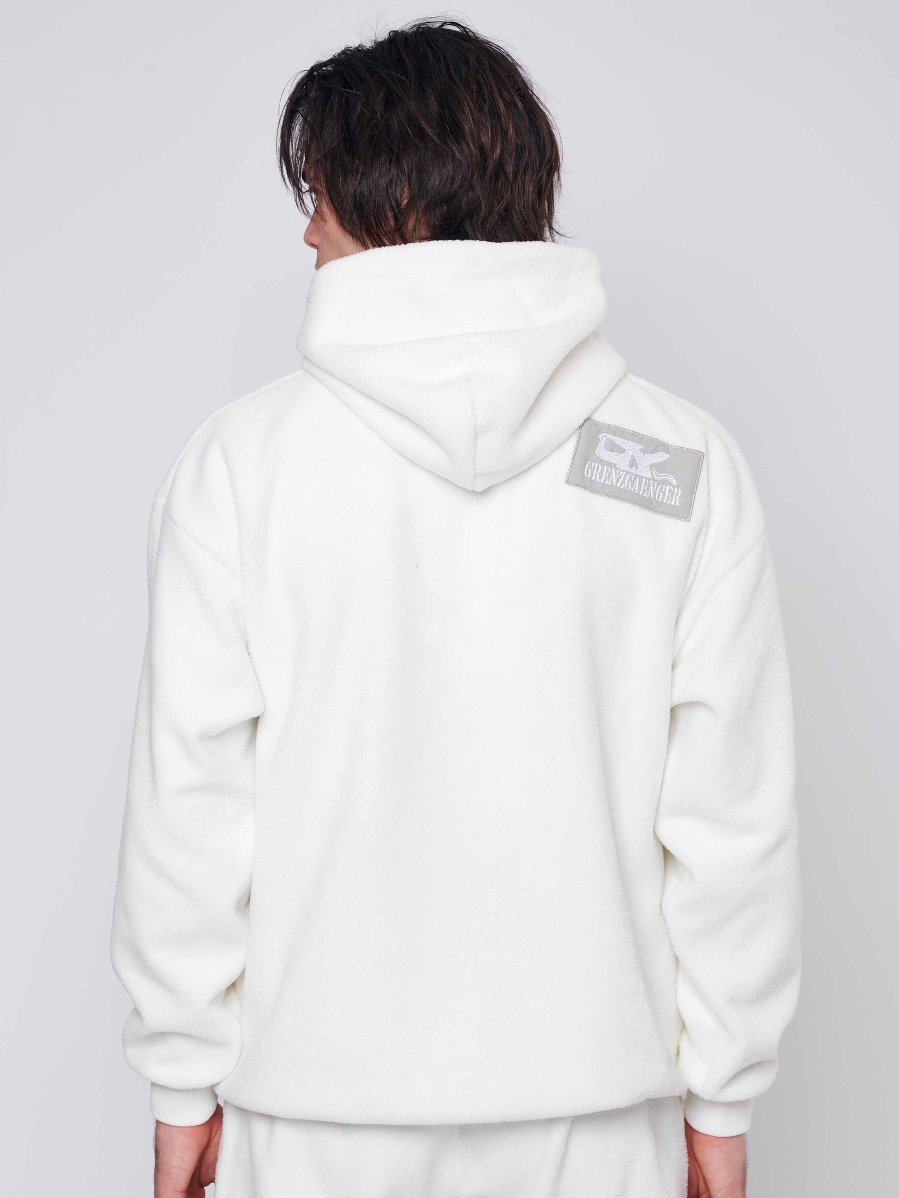 Sherpa Hoodie White