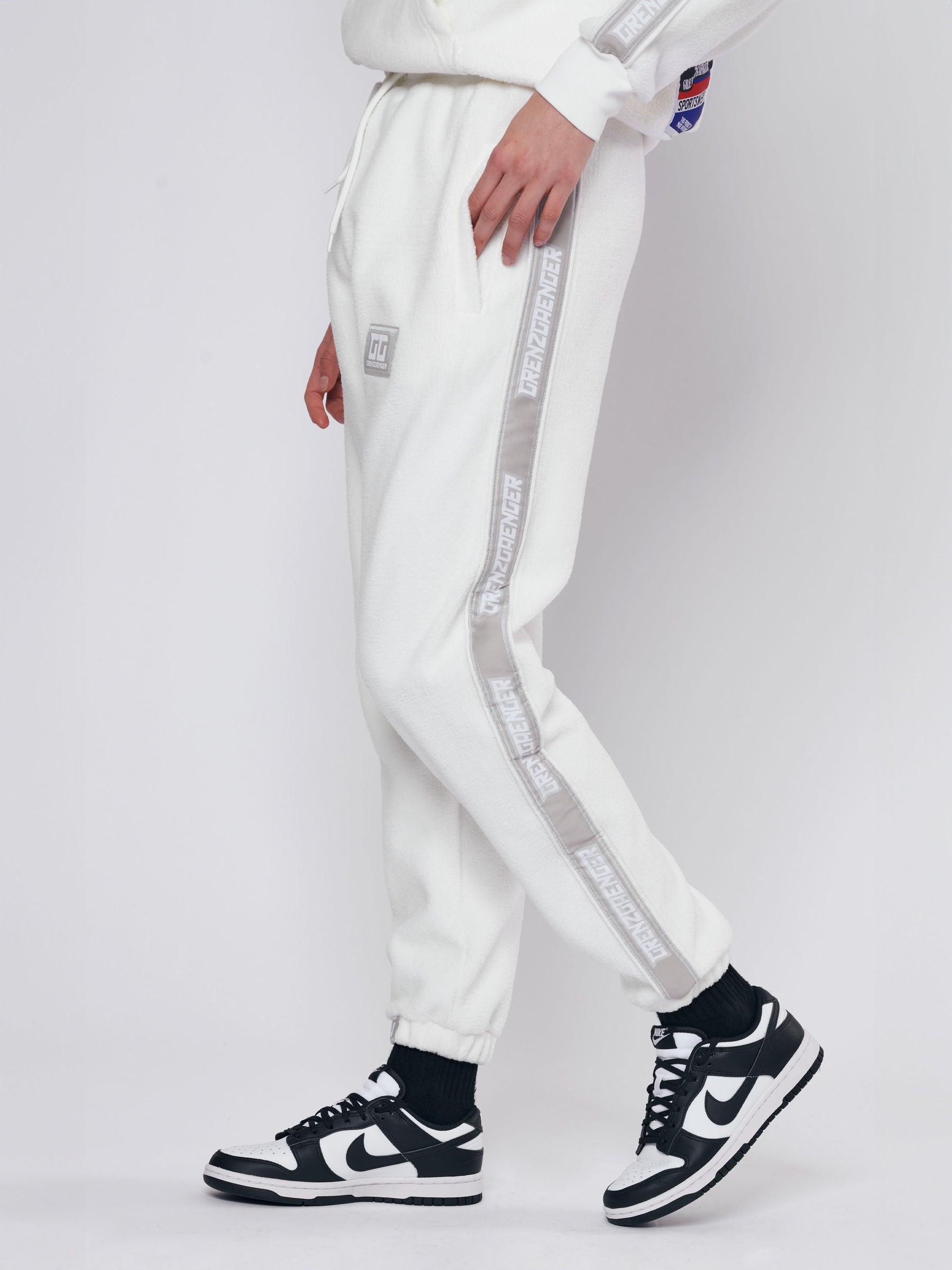 Sherpa Sweatpants Women White