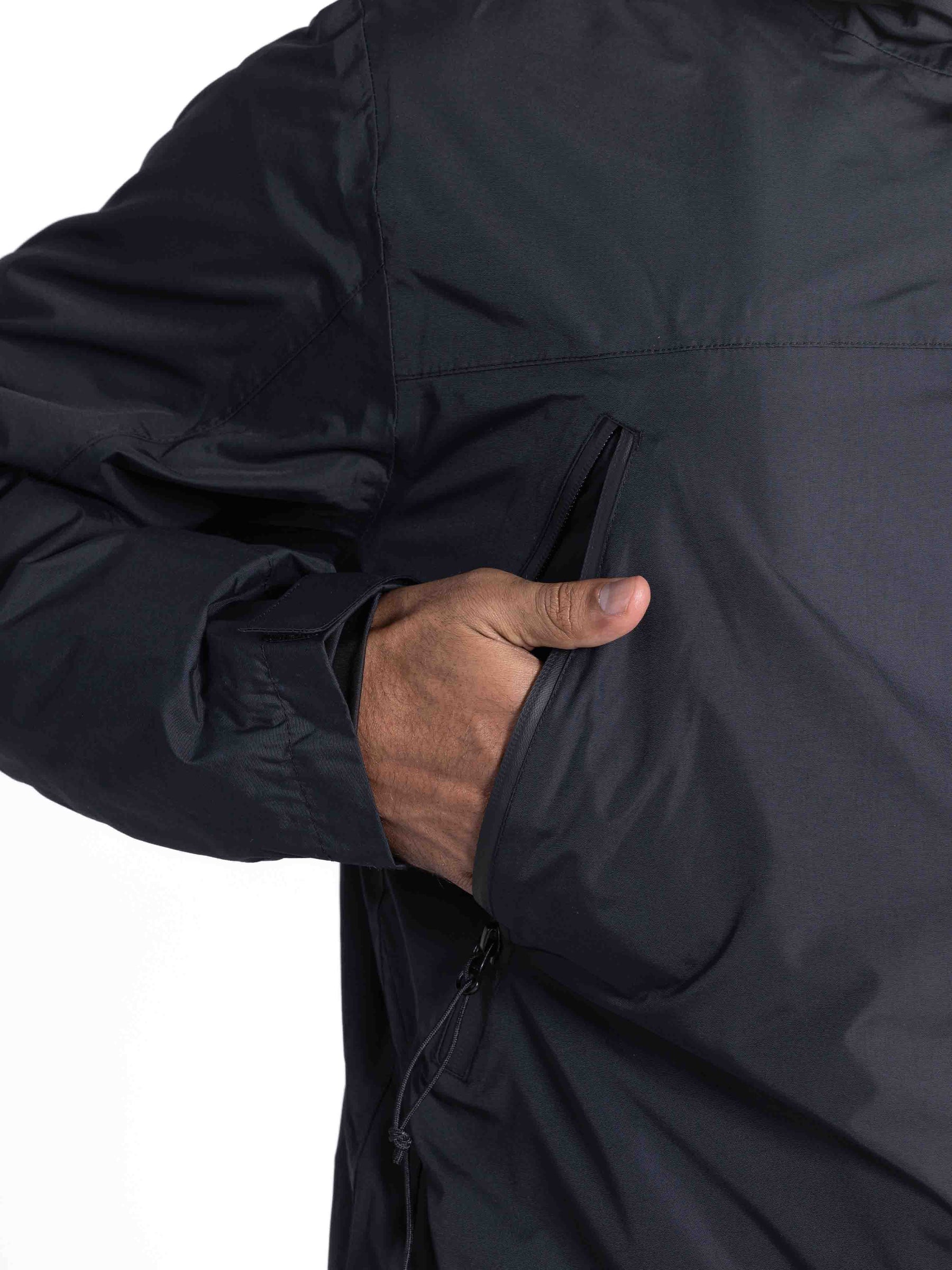 Skull Shell Jacket Black