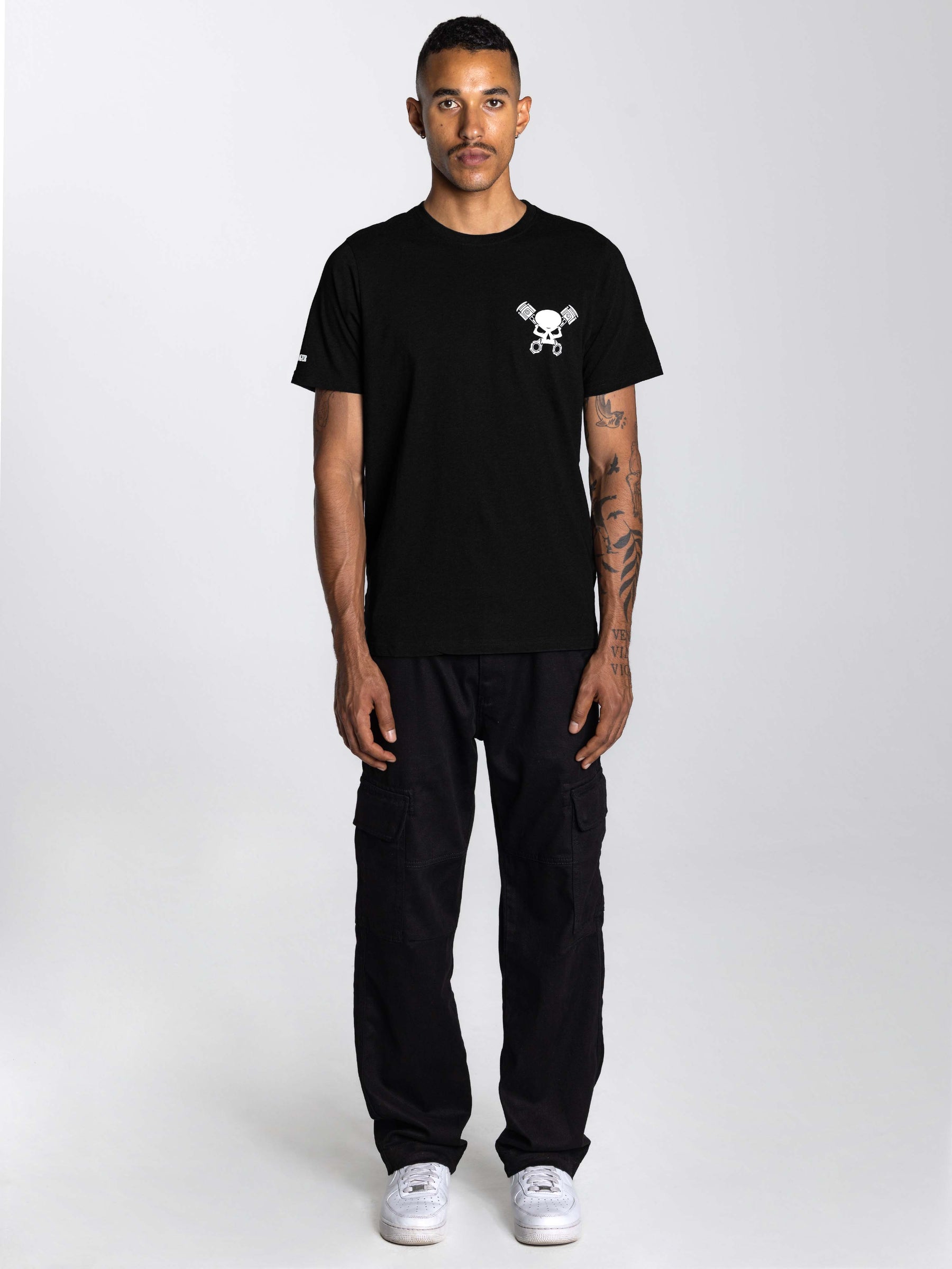 Skull Tee Men Black