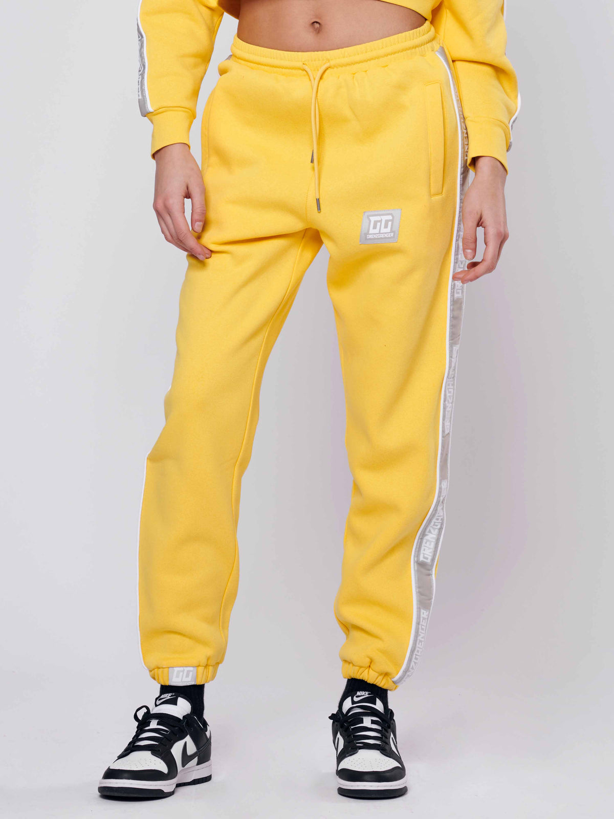 Sports Sweatpants Women Yellow
