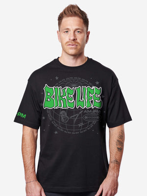 Bikelife Tee Green/Black