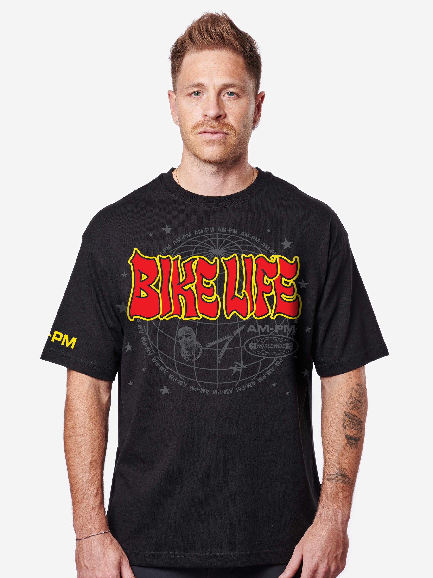 Bikelife Tee Red/Black