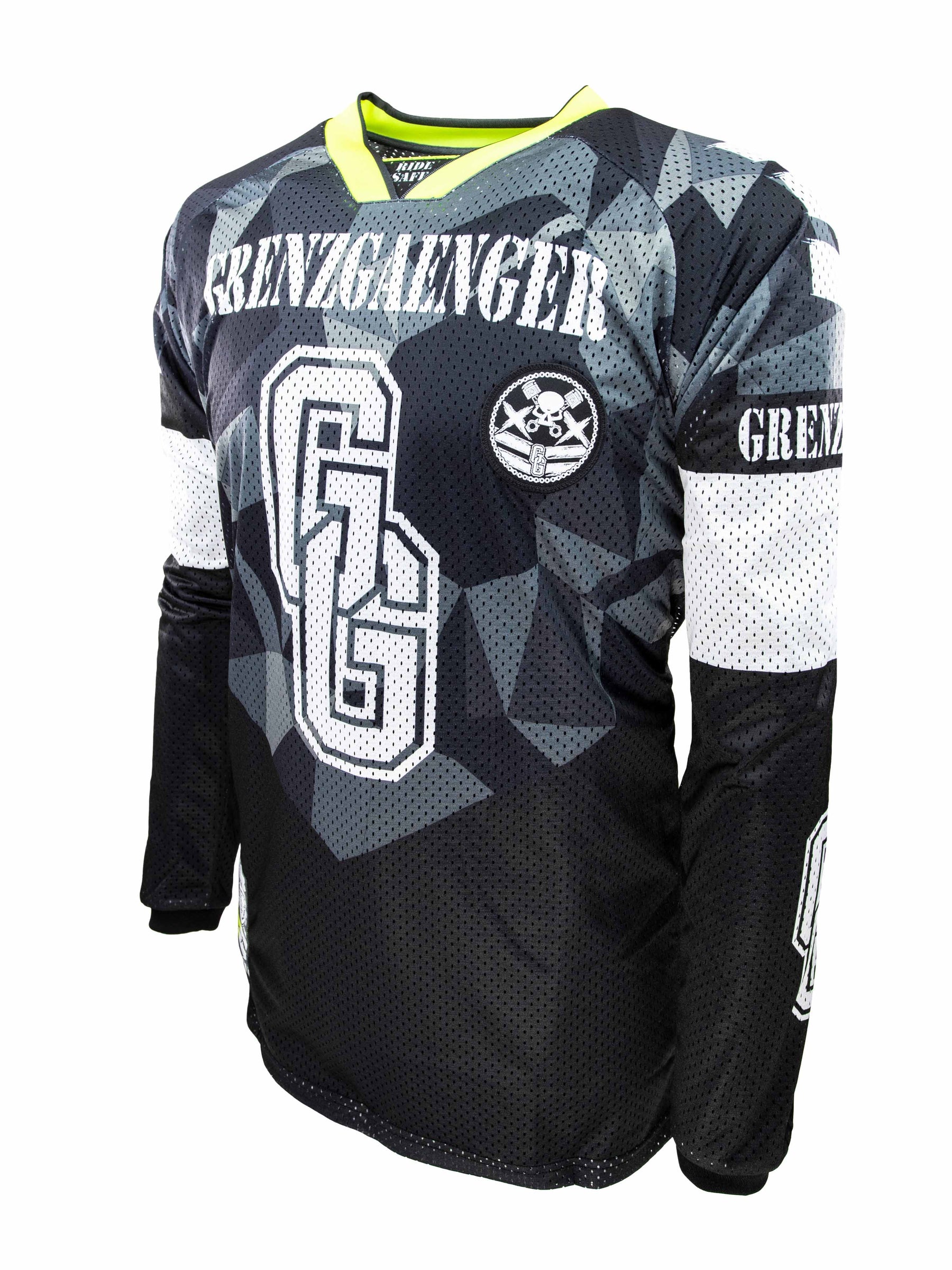 MX Race Jersey Grey