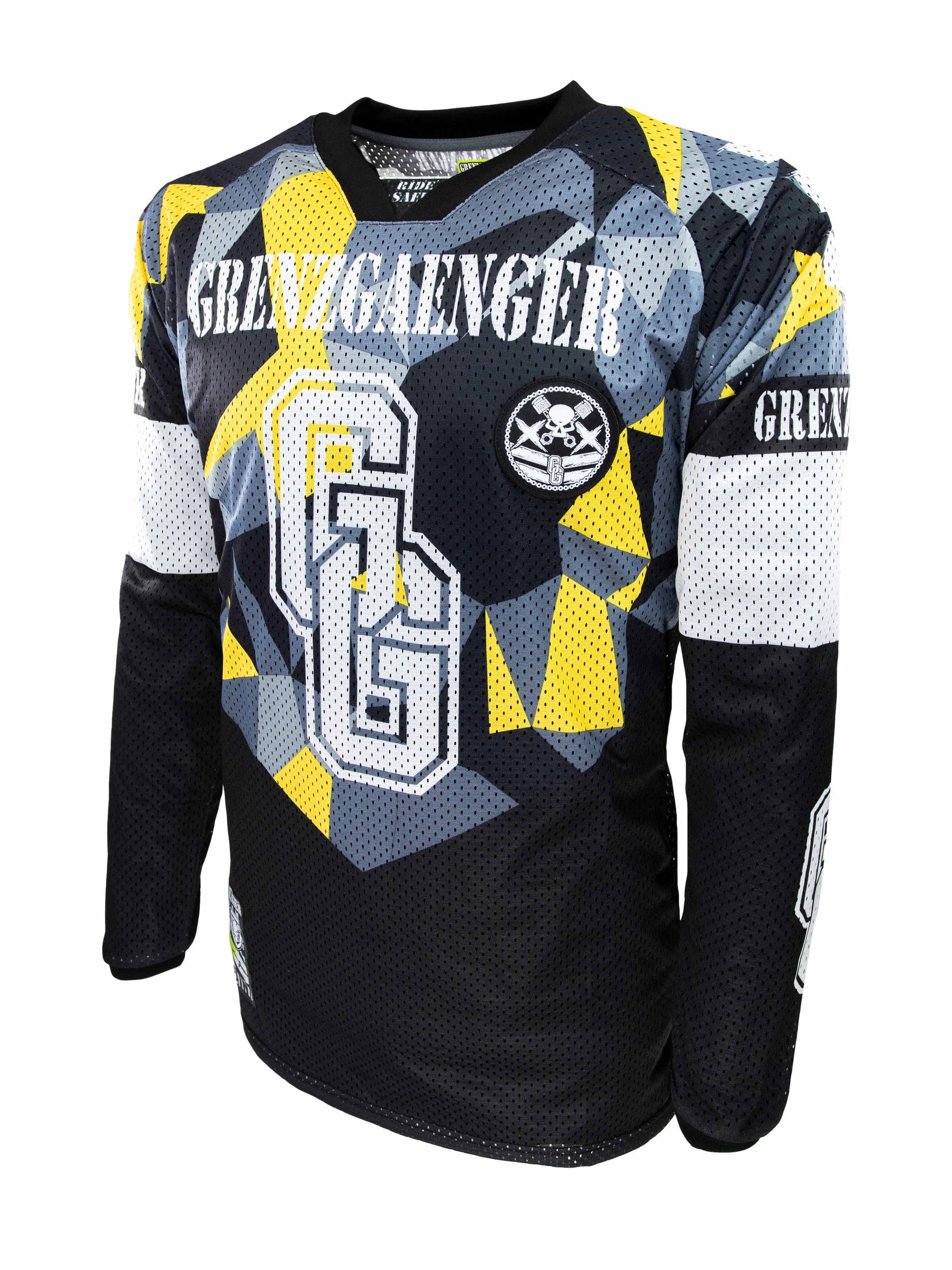 MX Race Jersey Yellow