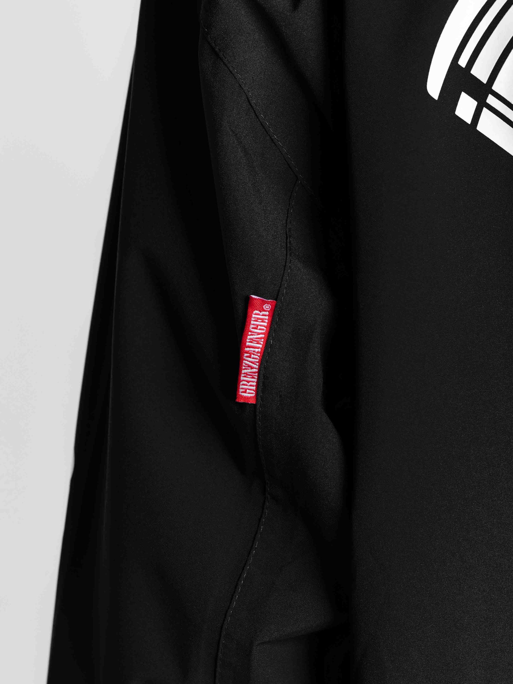 Skull Windbreaker Black