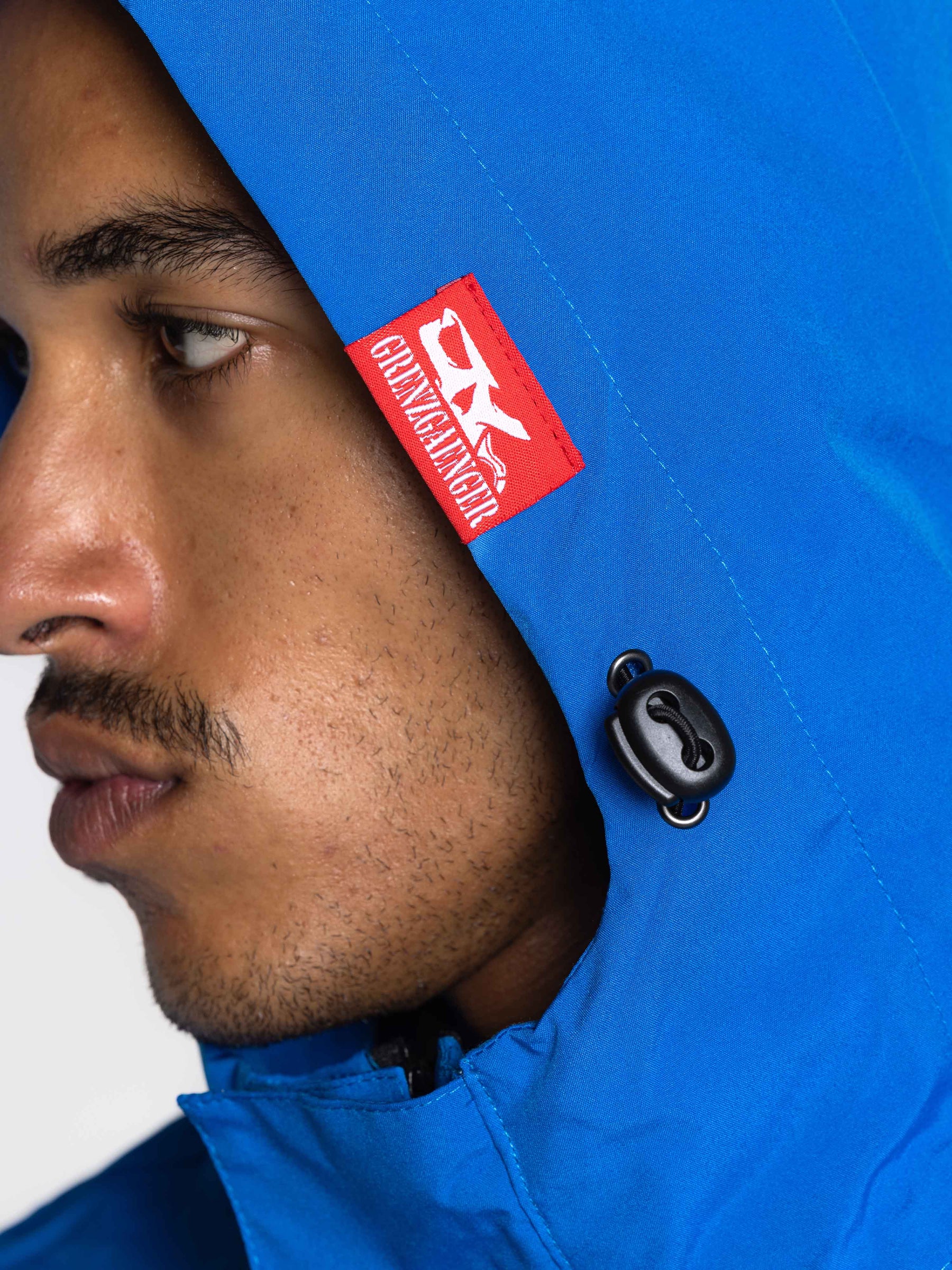 Skull Windbreaker Blue