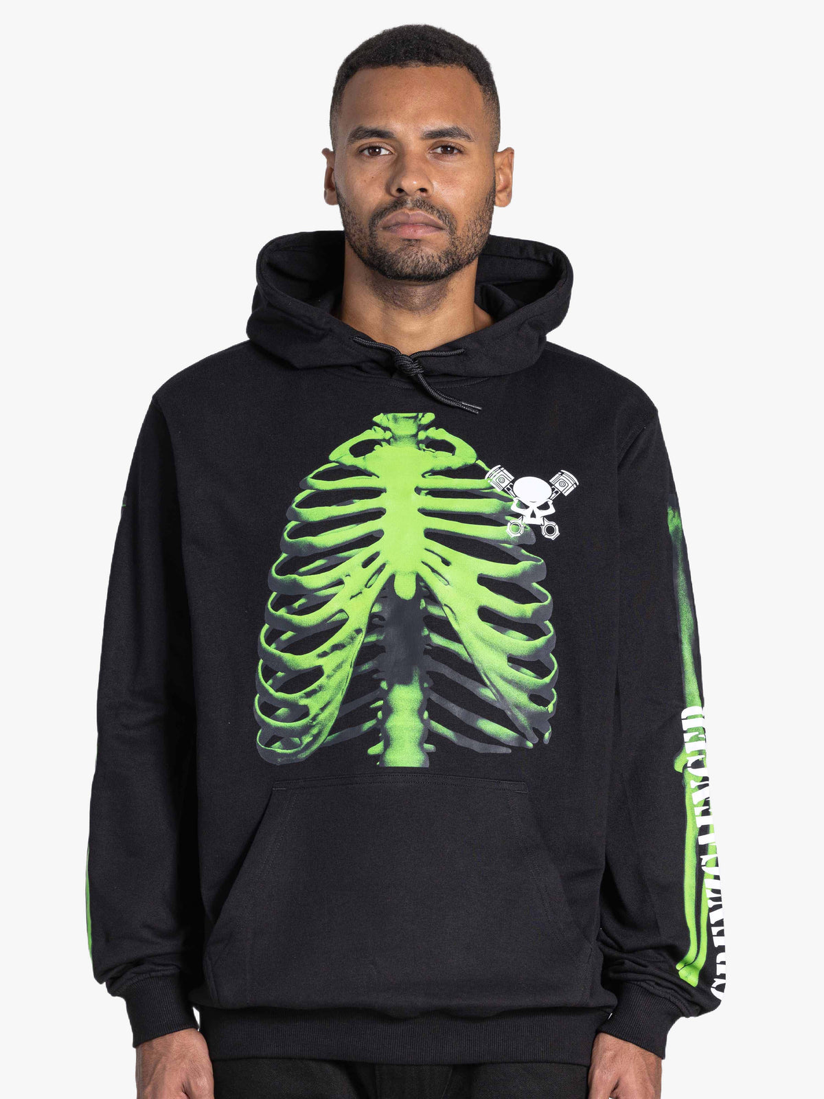 Skull & Bones Hoodie - green