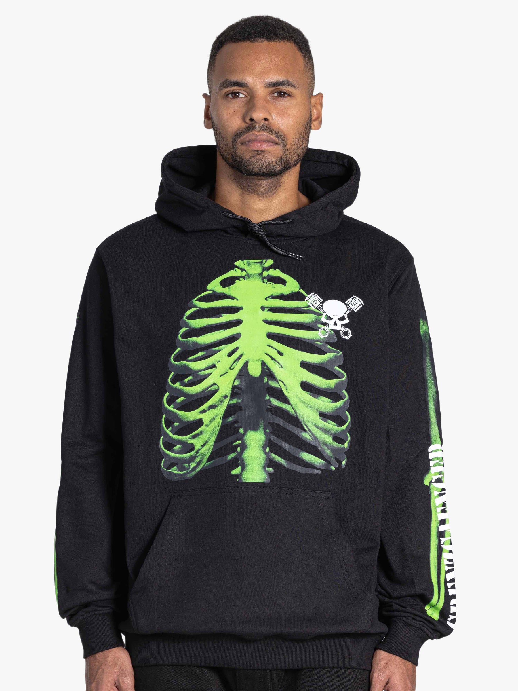 Skull & Bones Hoodie - green