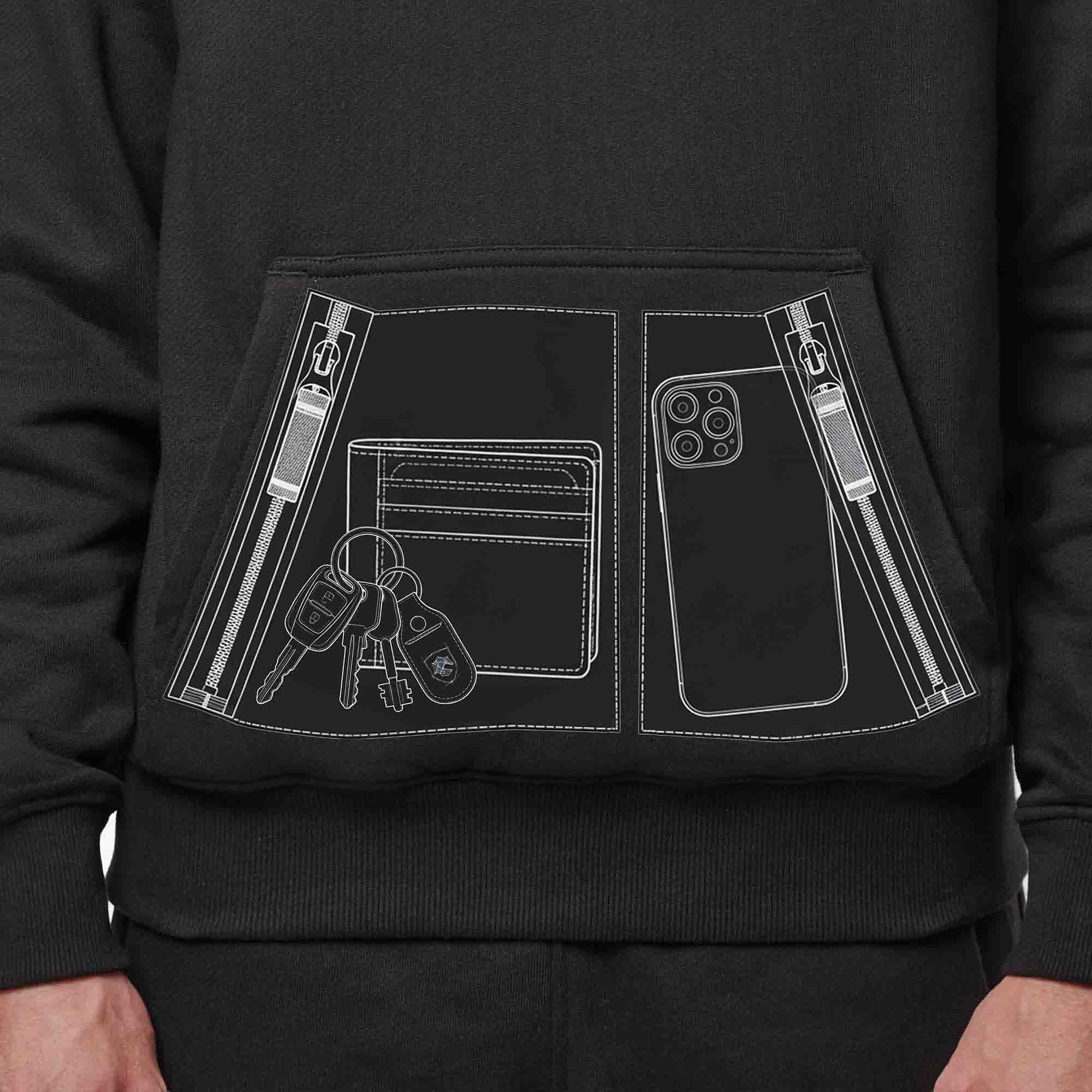 Grenzgaenger Shop | Skull Hoodie