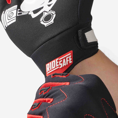 handschuhe grenzgänger Grenzgaenger Ride Defense Motocross-Handschuhe mit Knöchelschutz