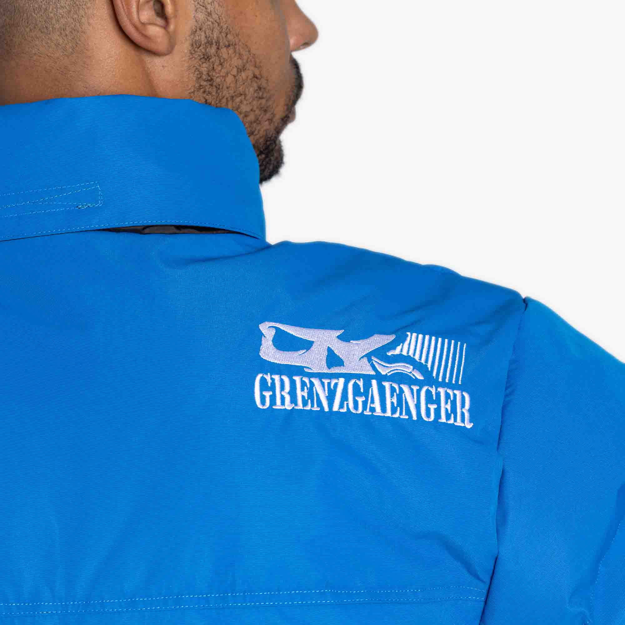 grenzgaenger ダウンジャケット Grenzgaenger Puffer - blue