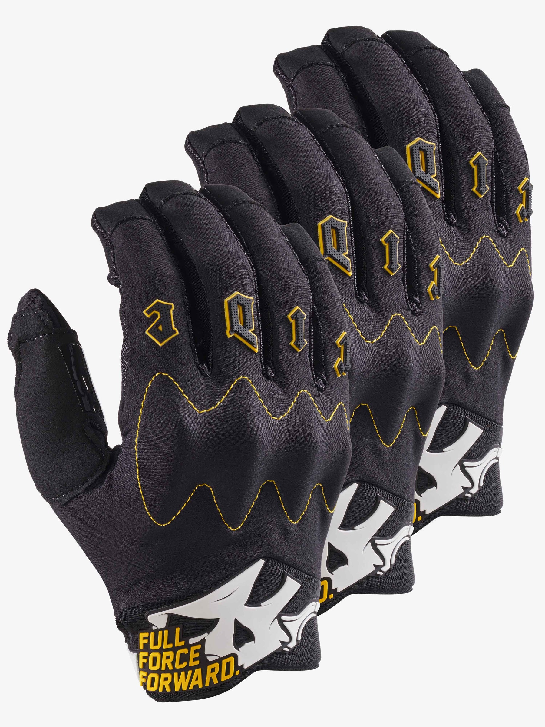 3 al prezzo di 2: pacchetto di guanti da motocross Ride Defense