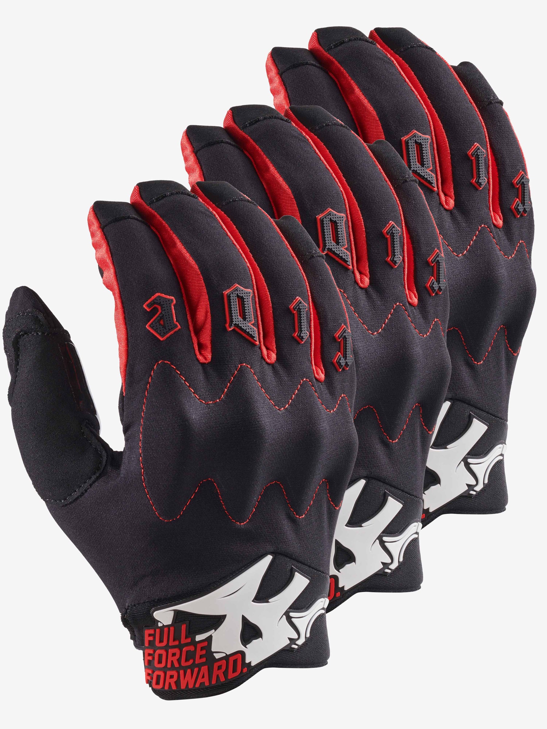 3 al prezzo di 2: pacchetto di guanti da motocross Ride Defense