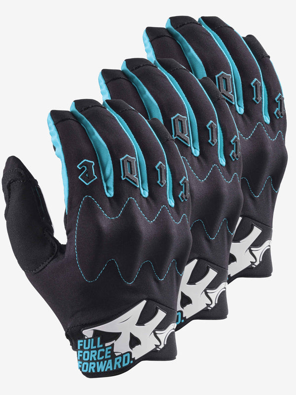 3 al prezzo di 2: pacchetto di guanti da motocross Ride Defense