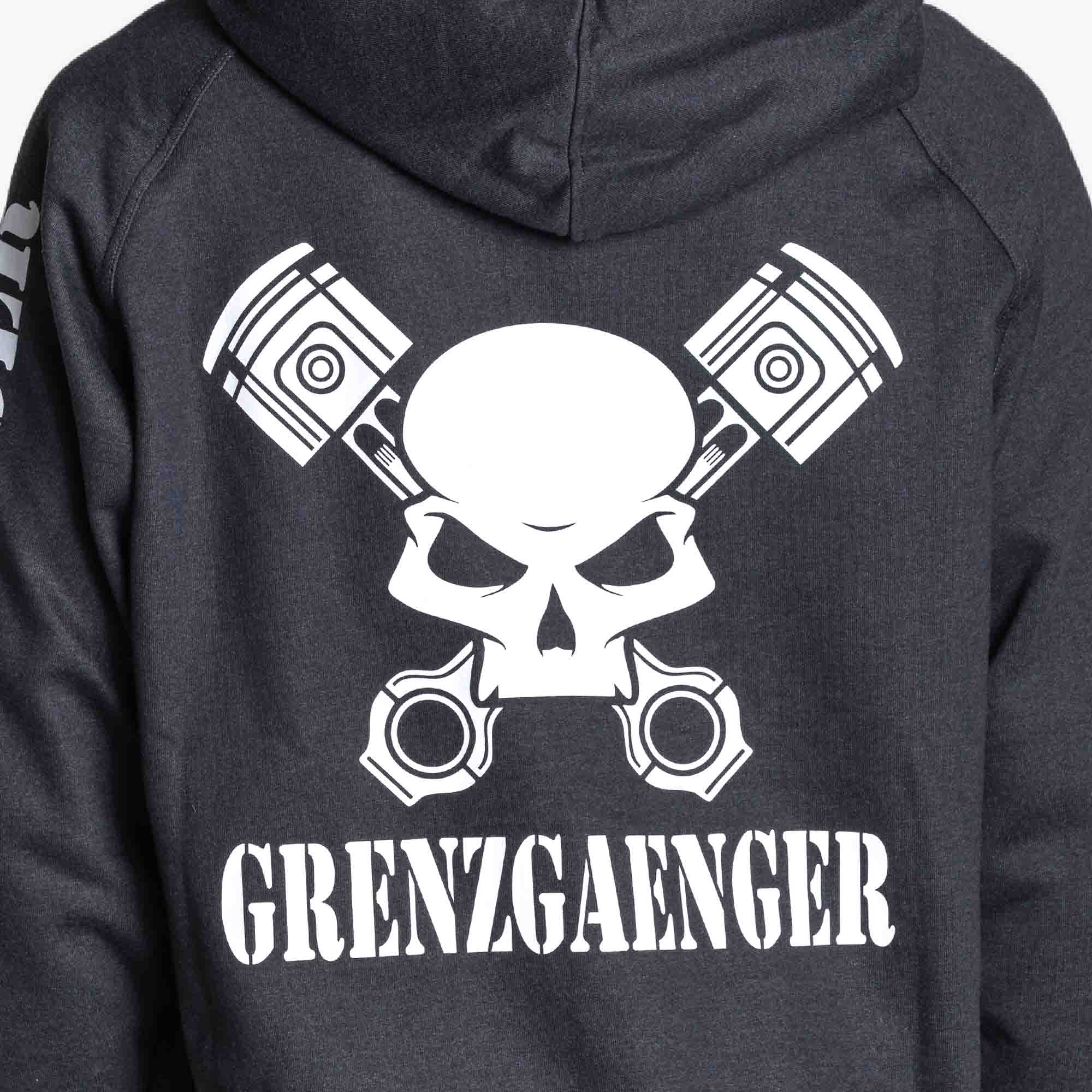 Grenzgaenger Shop | Skull Zipper
