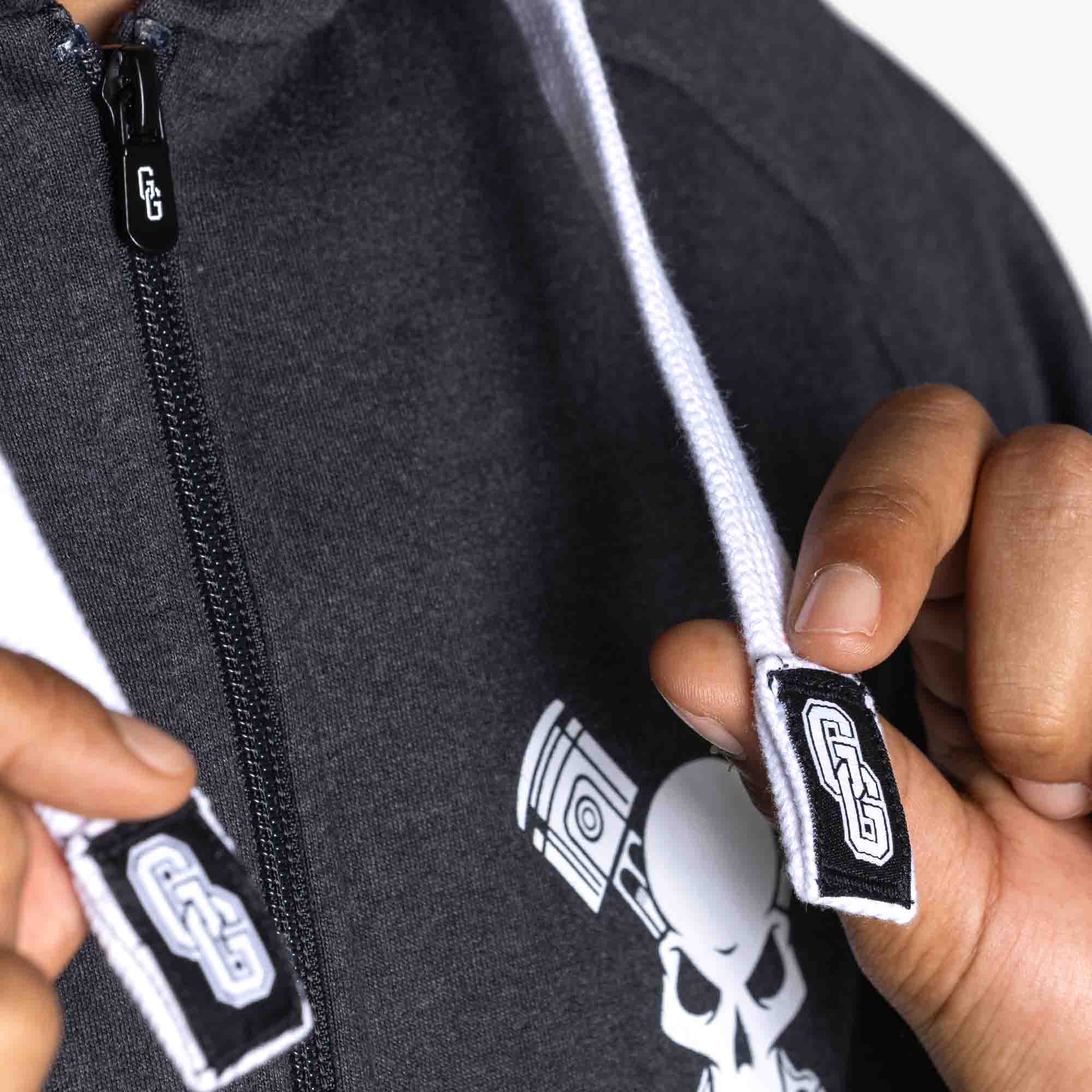 Grenzgaenger Shop | Skull Zipper