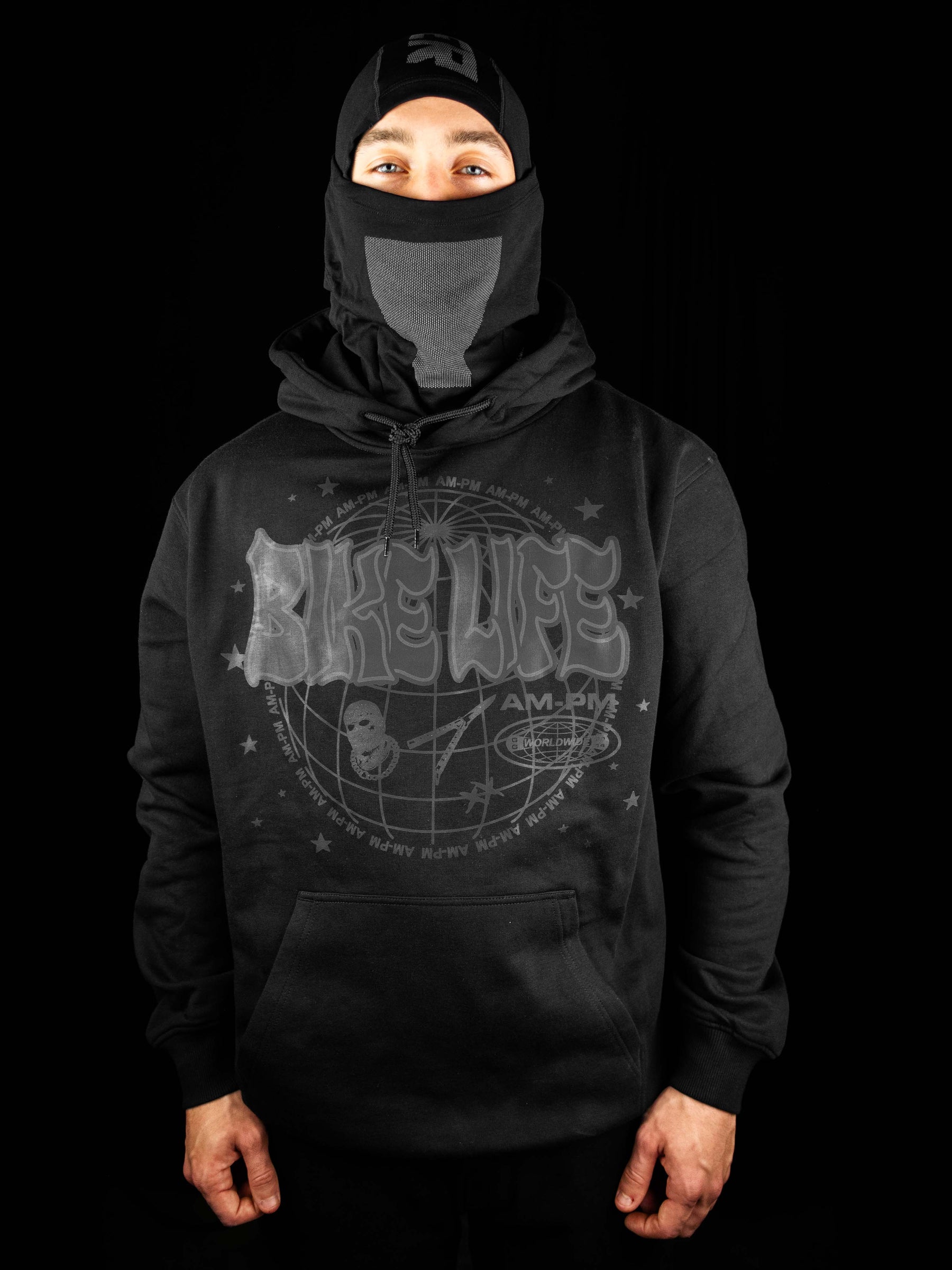 All Black Bikelife Hoodie