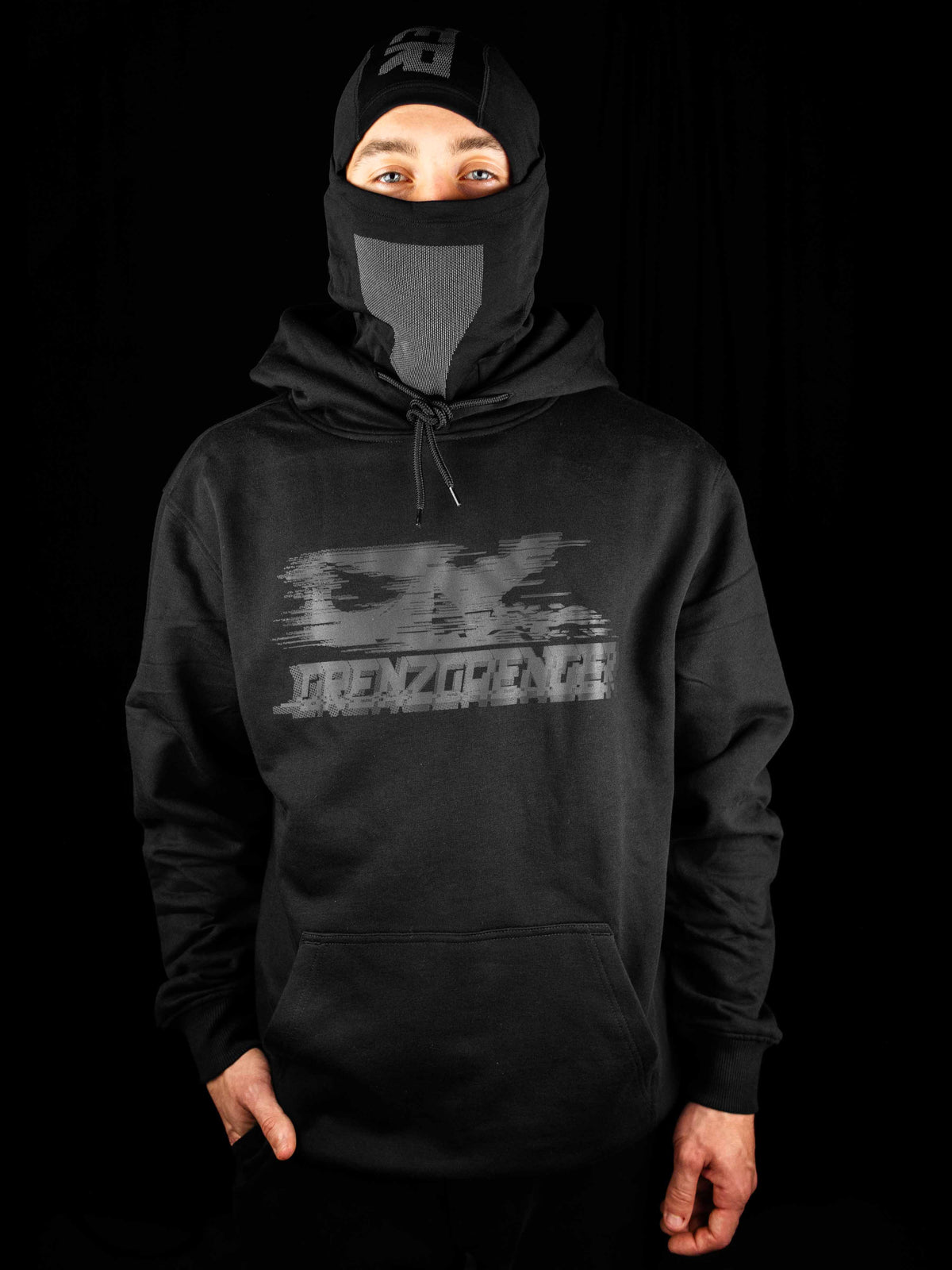 All Black Triple F Hoodie