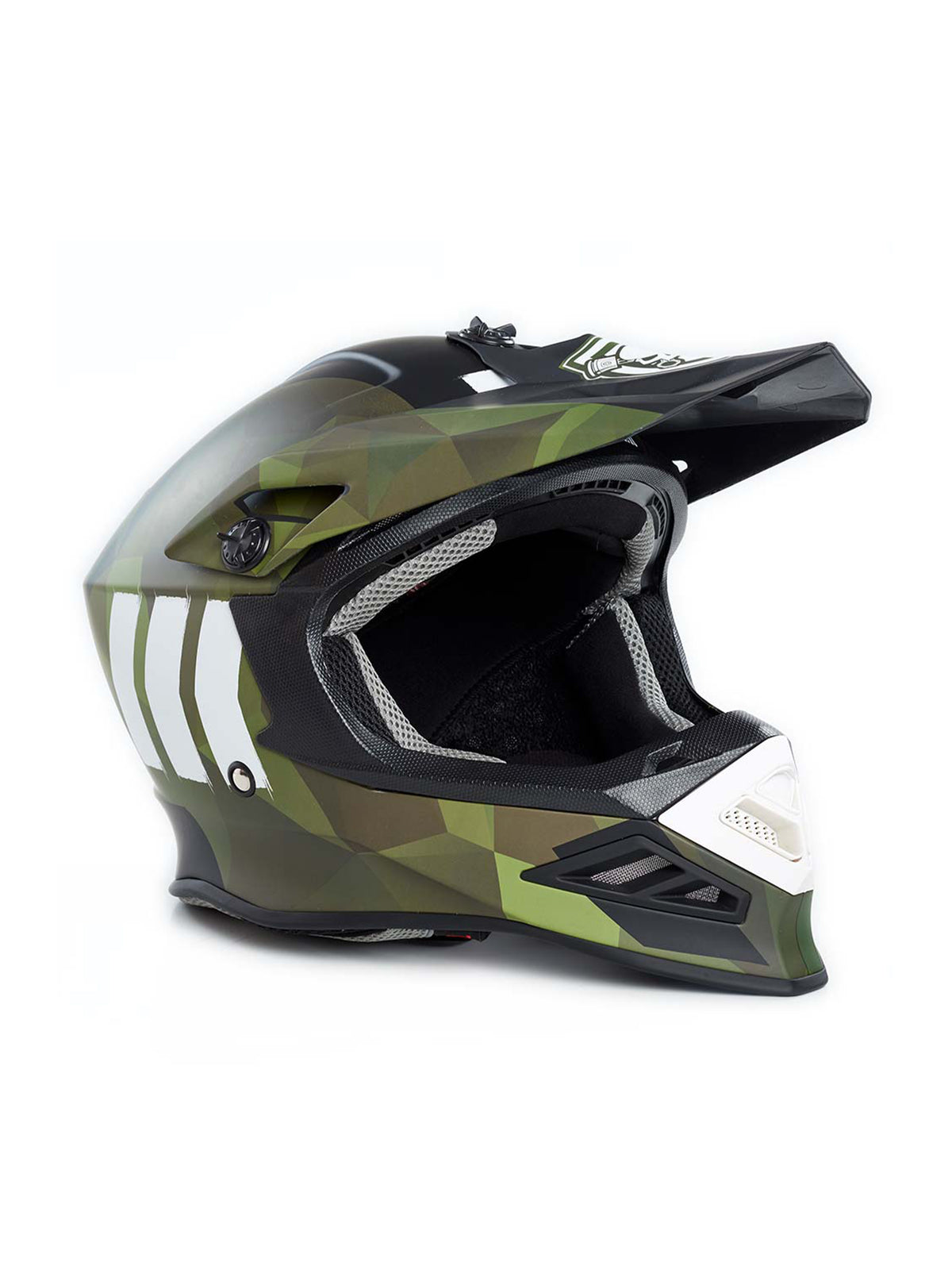 MX Race Helmet Green