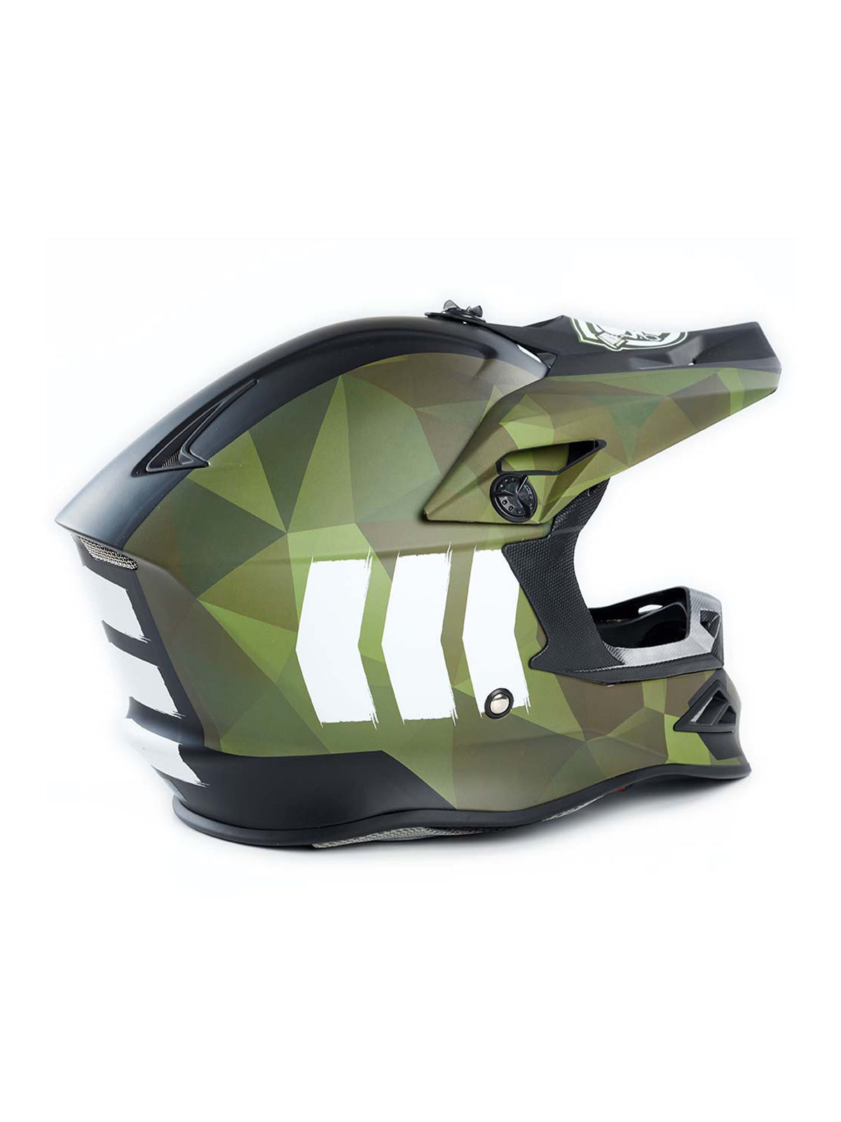 MX Race Helmet Green