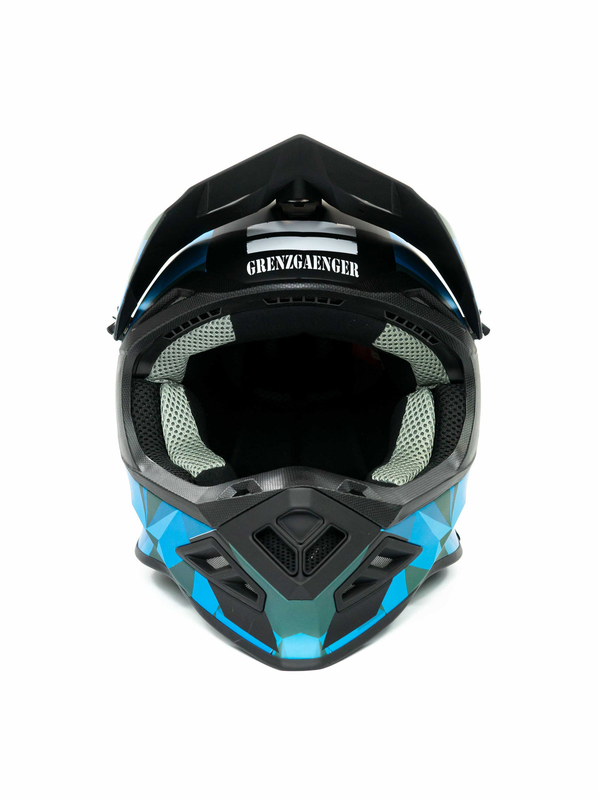 MX Race Helmet Blue