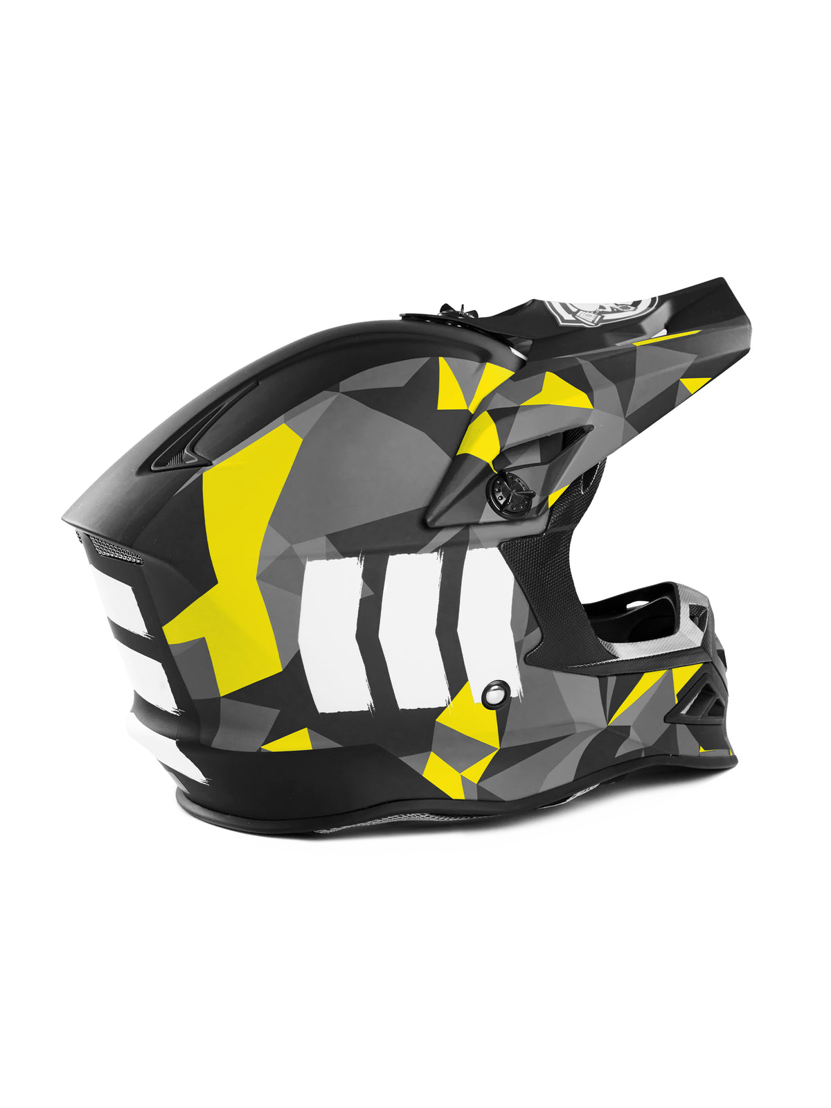 MX Race Helmet Yellow