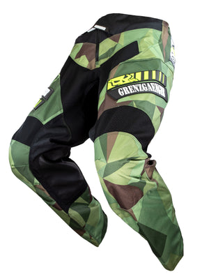 MX Race Pants Green