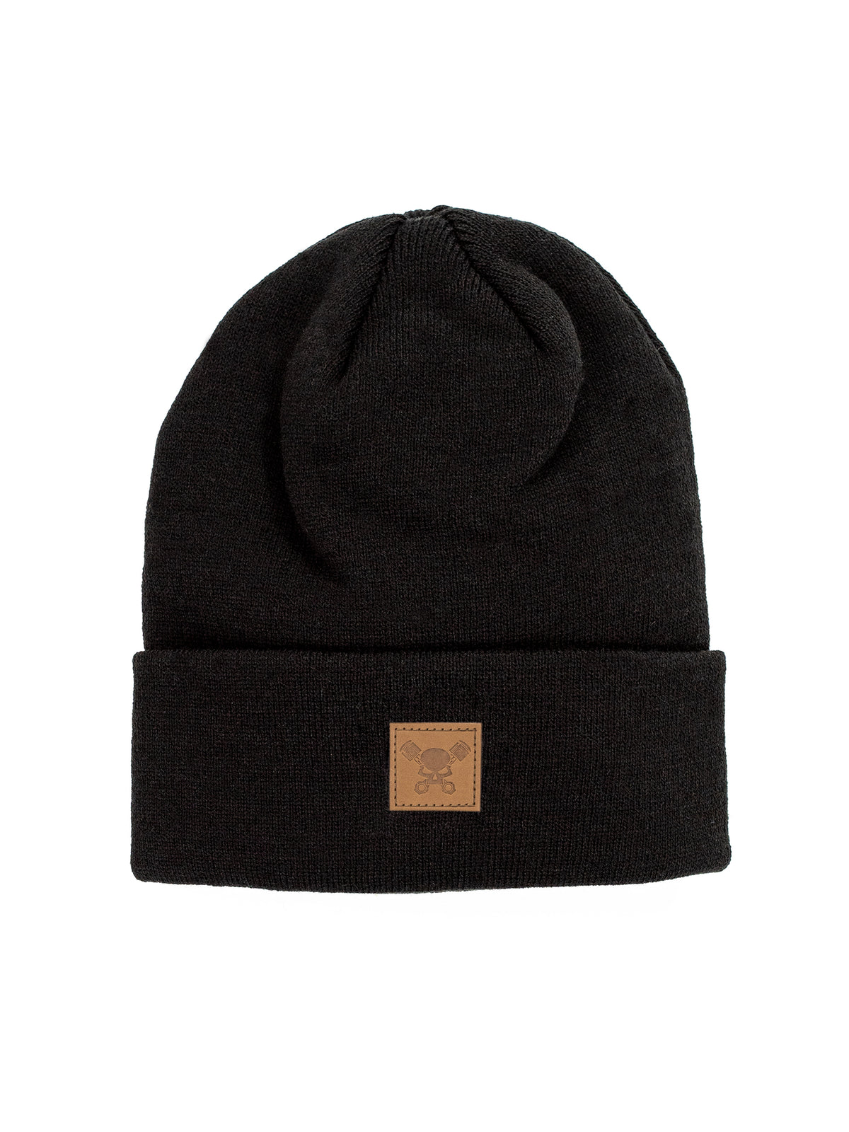 Skull Beanie Black