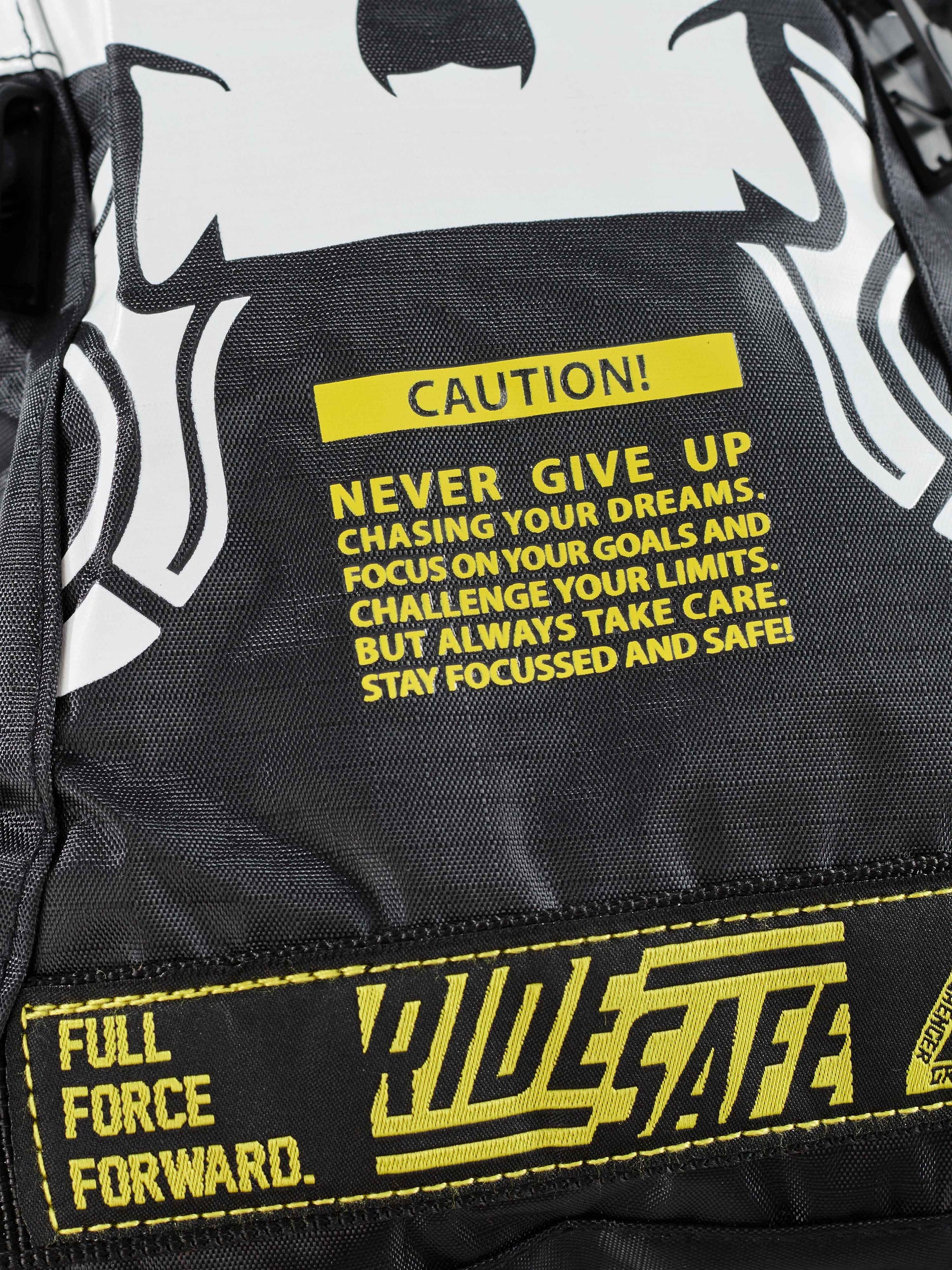 Skull Hydration Backpack Black