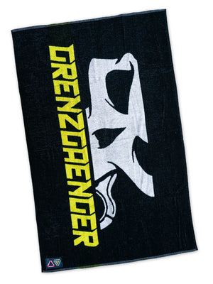Beach Towel - Close Up Black