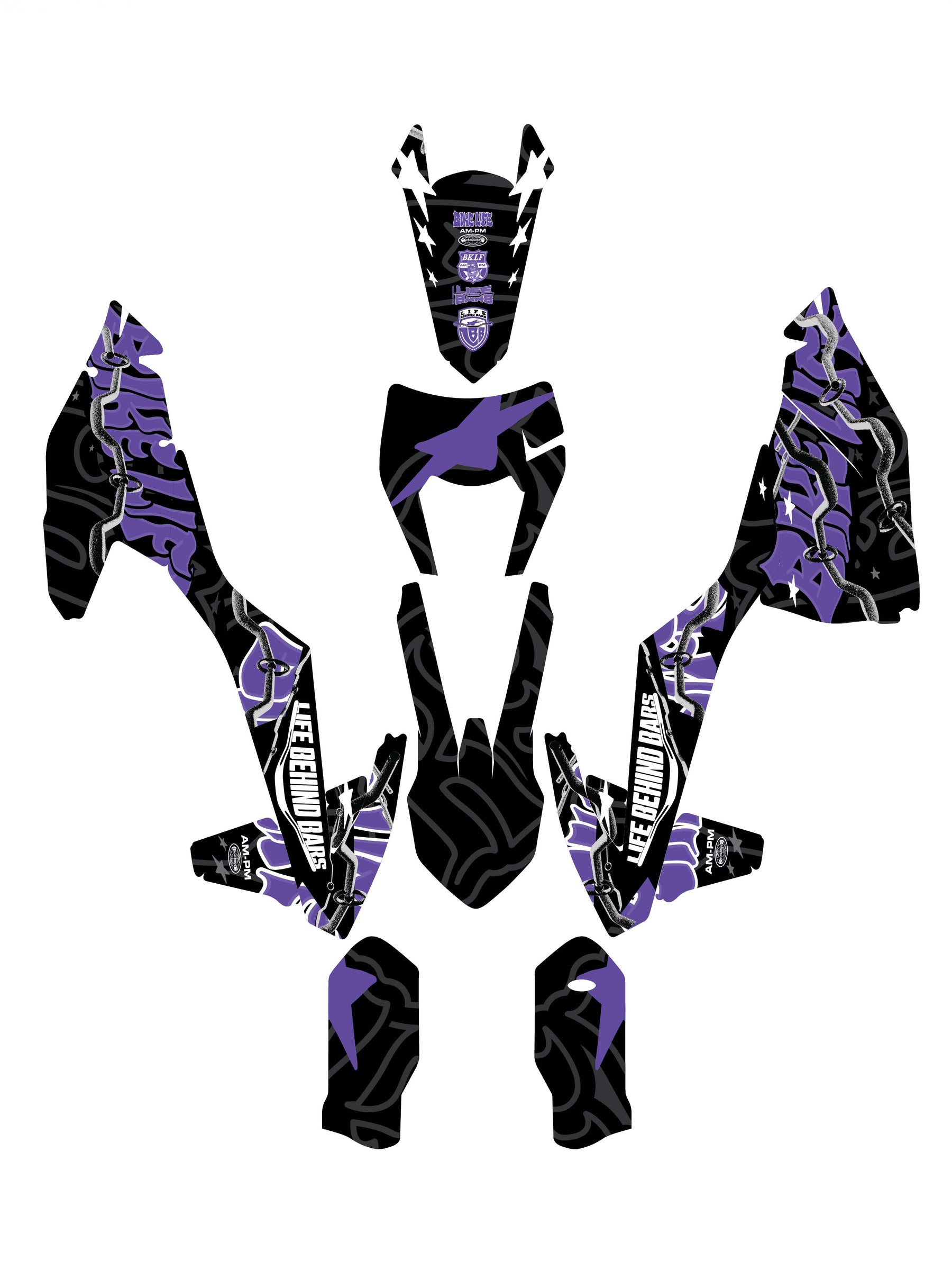 Bikelife Graphics purple