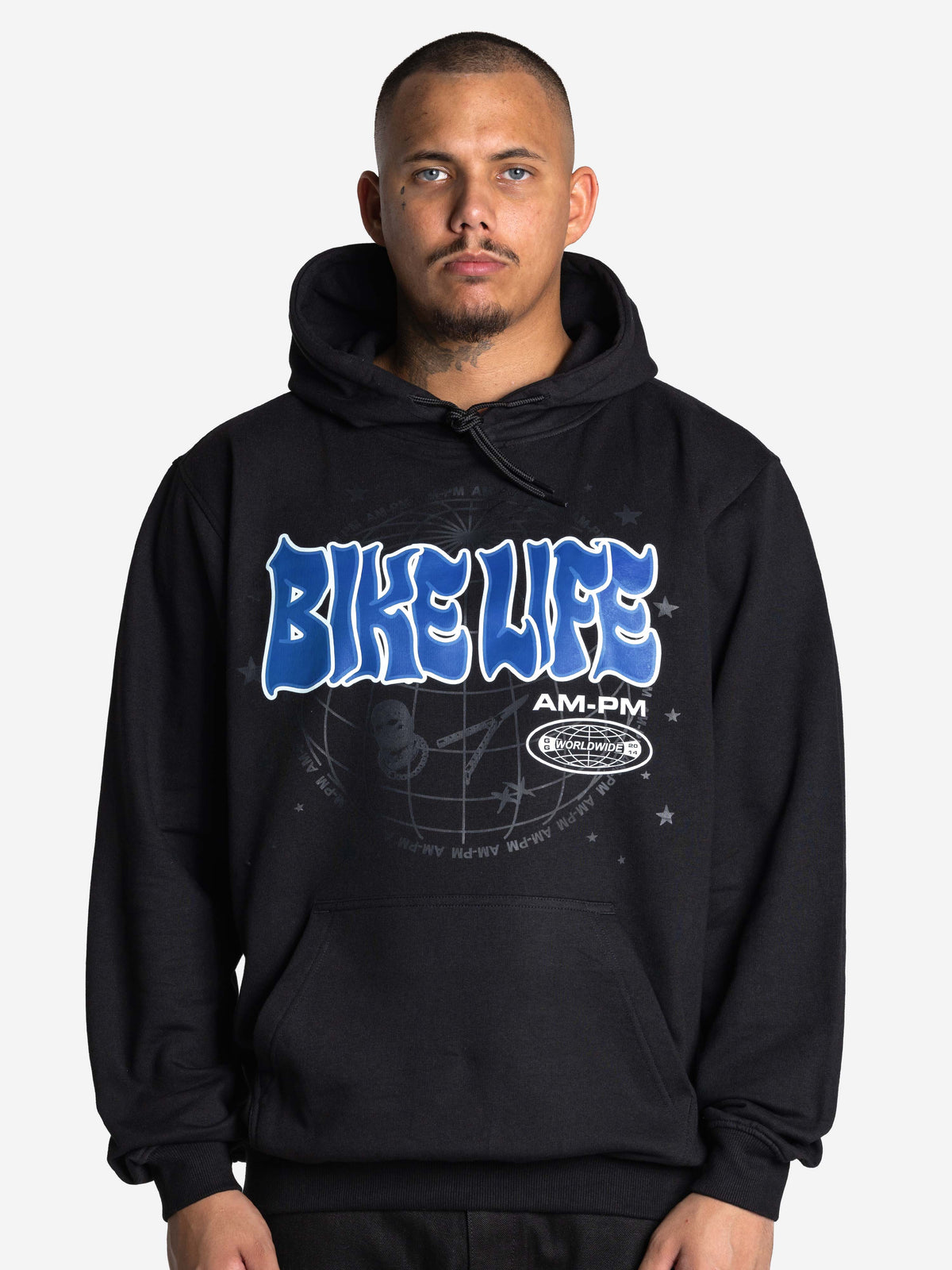 Bikelife Hoodie Blue