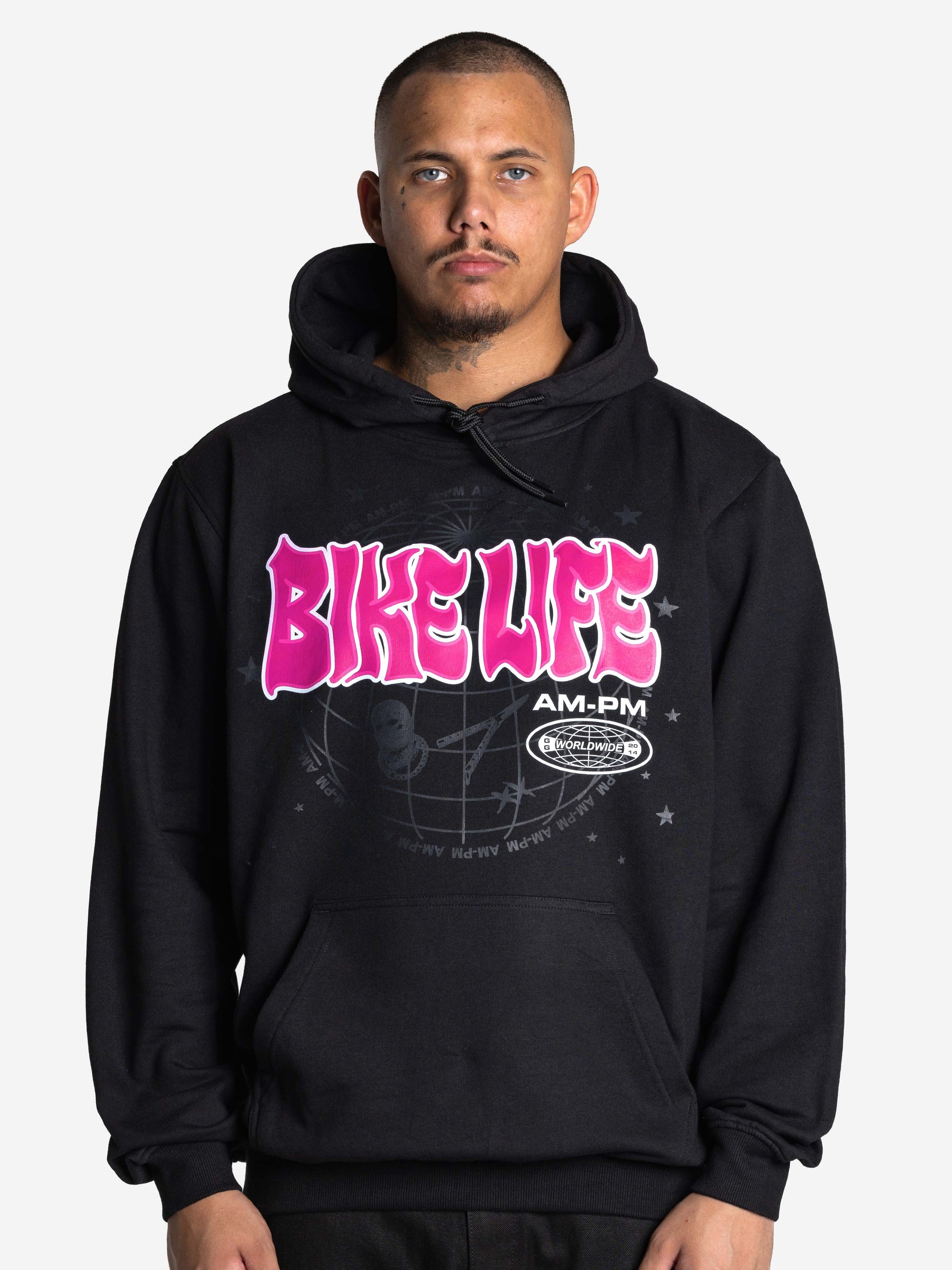 Bikelife Hoodie Pink