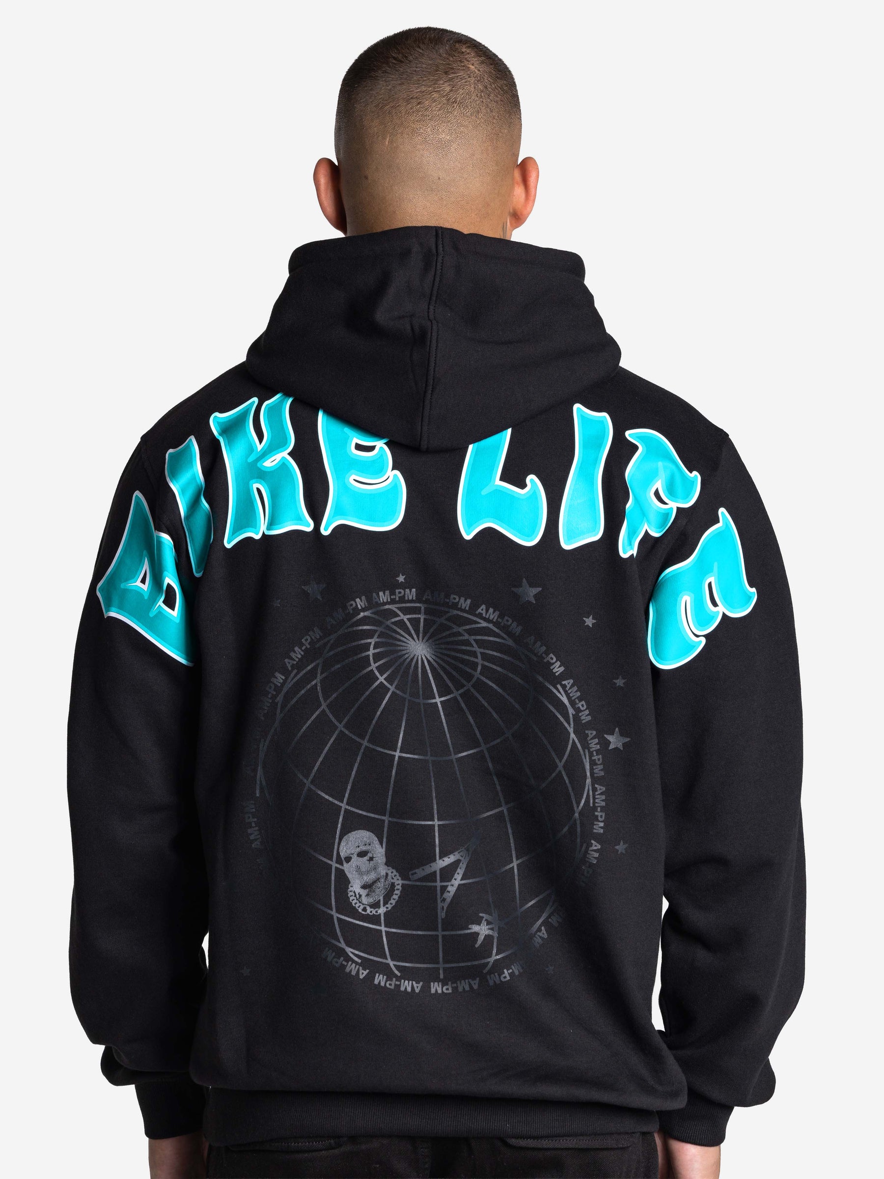 Bikelife Hoodie Turquoise